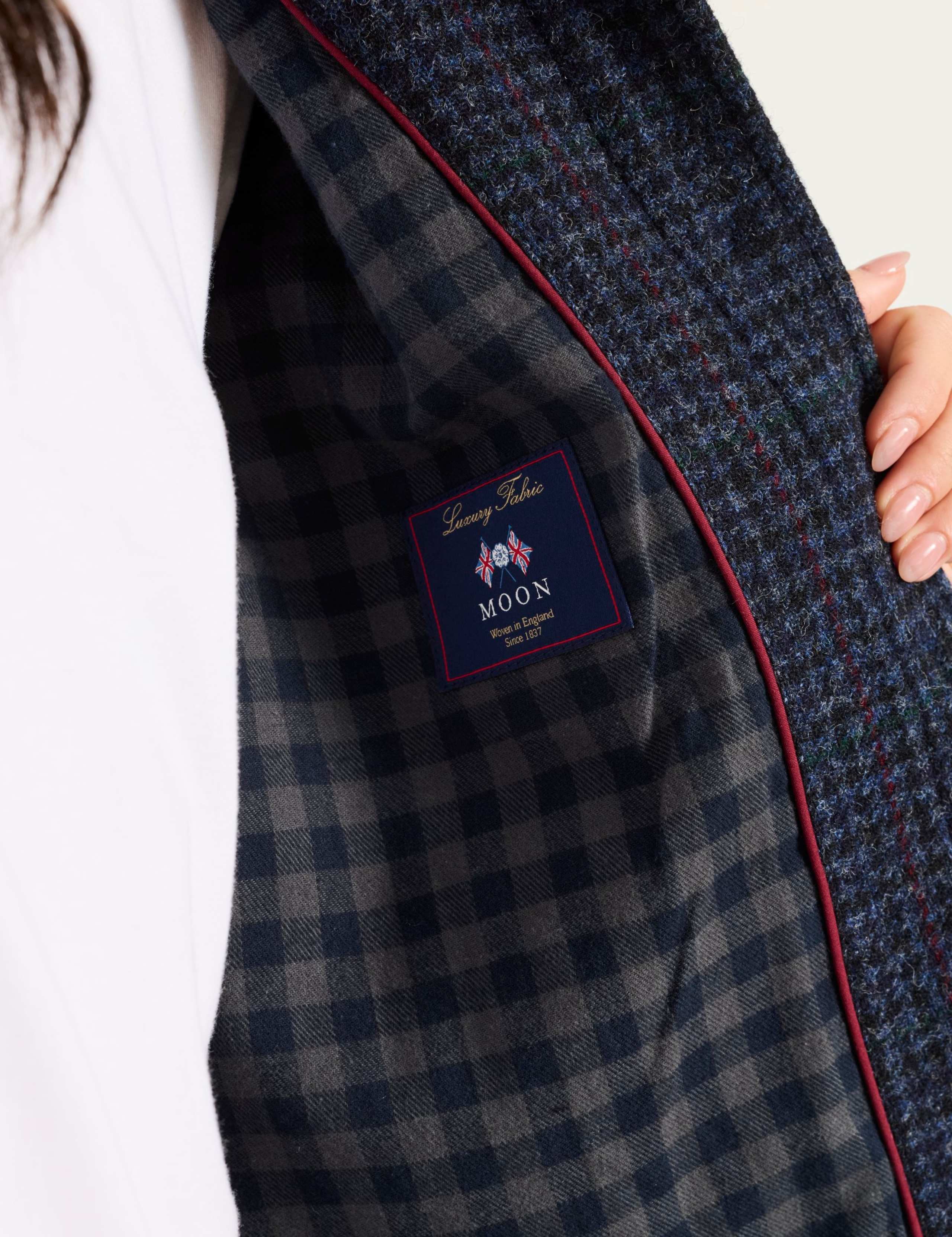 Pure Wool Checked Jacket 7 of 7