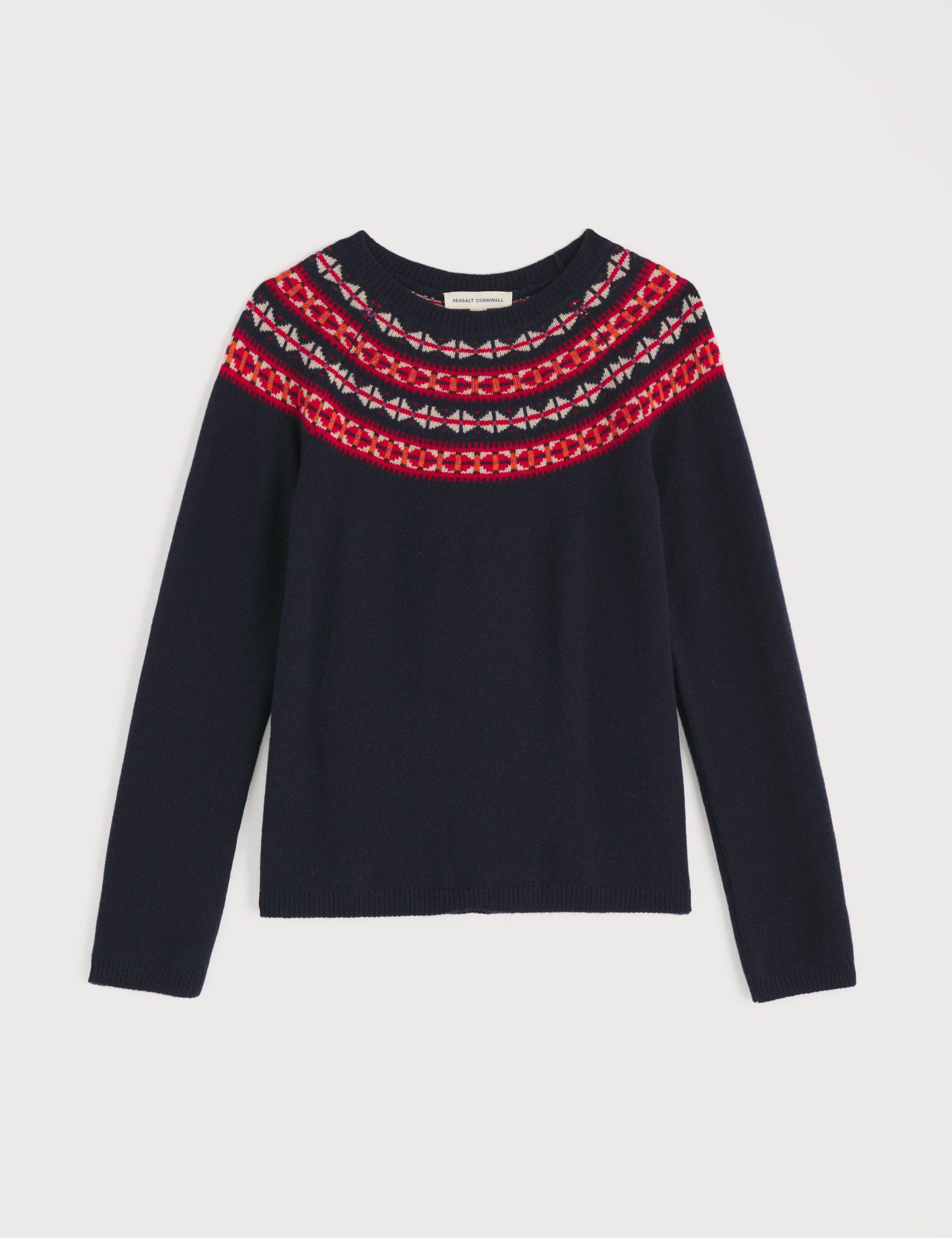 Merino Wool Rich Fair Isle Jumper 2 of 5