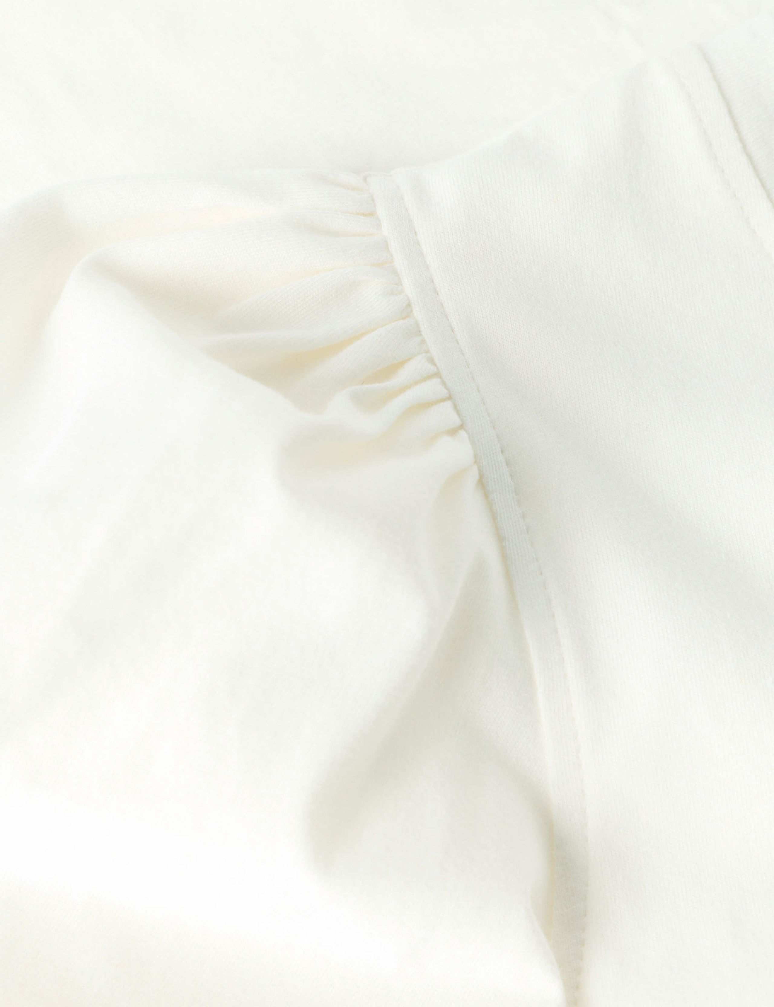 Pure Cotton Puff Sleeve T-Shirt 4 of 6