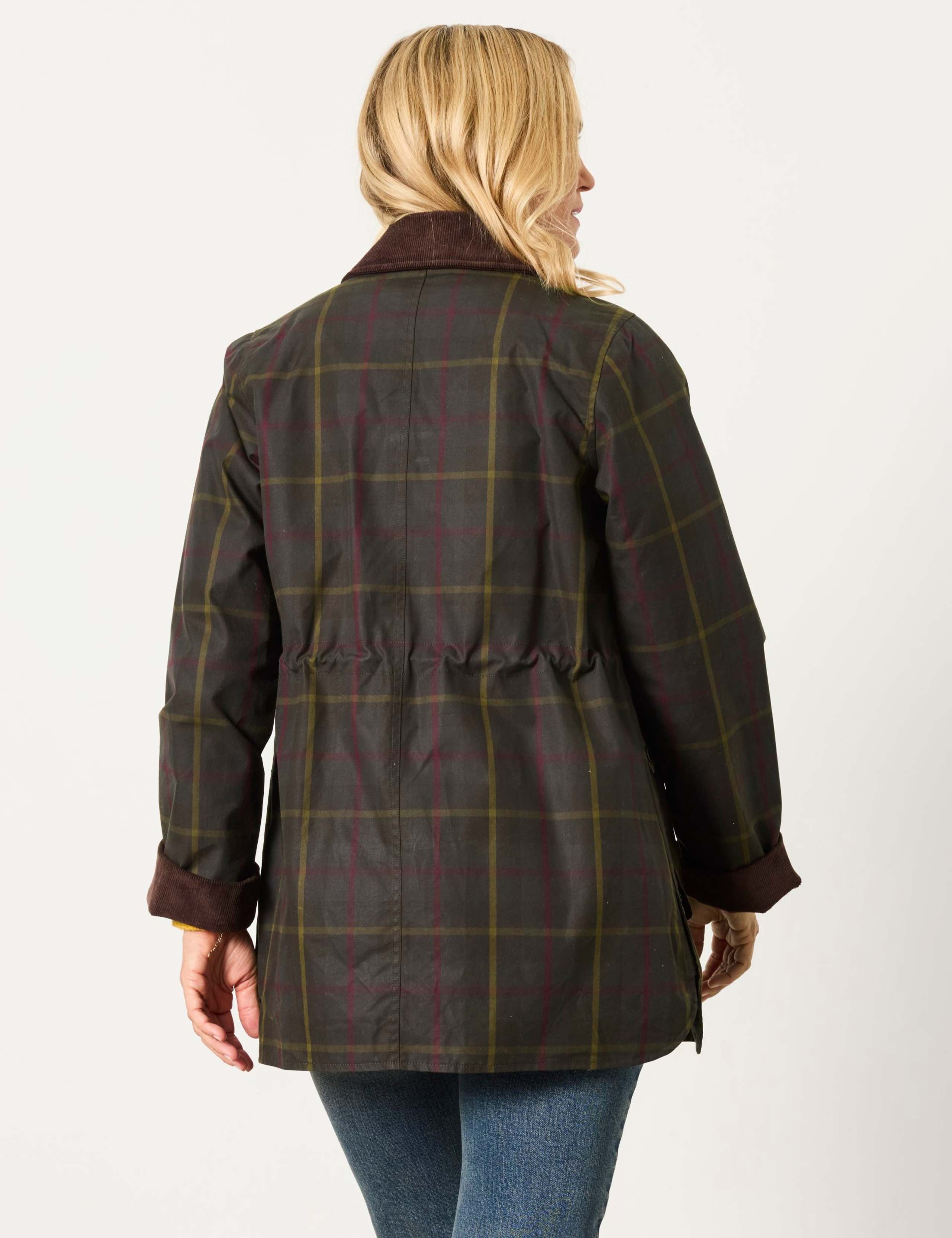 Pure Cotton Checked Utility Jacket 3 of 6