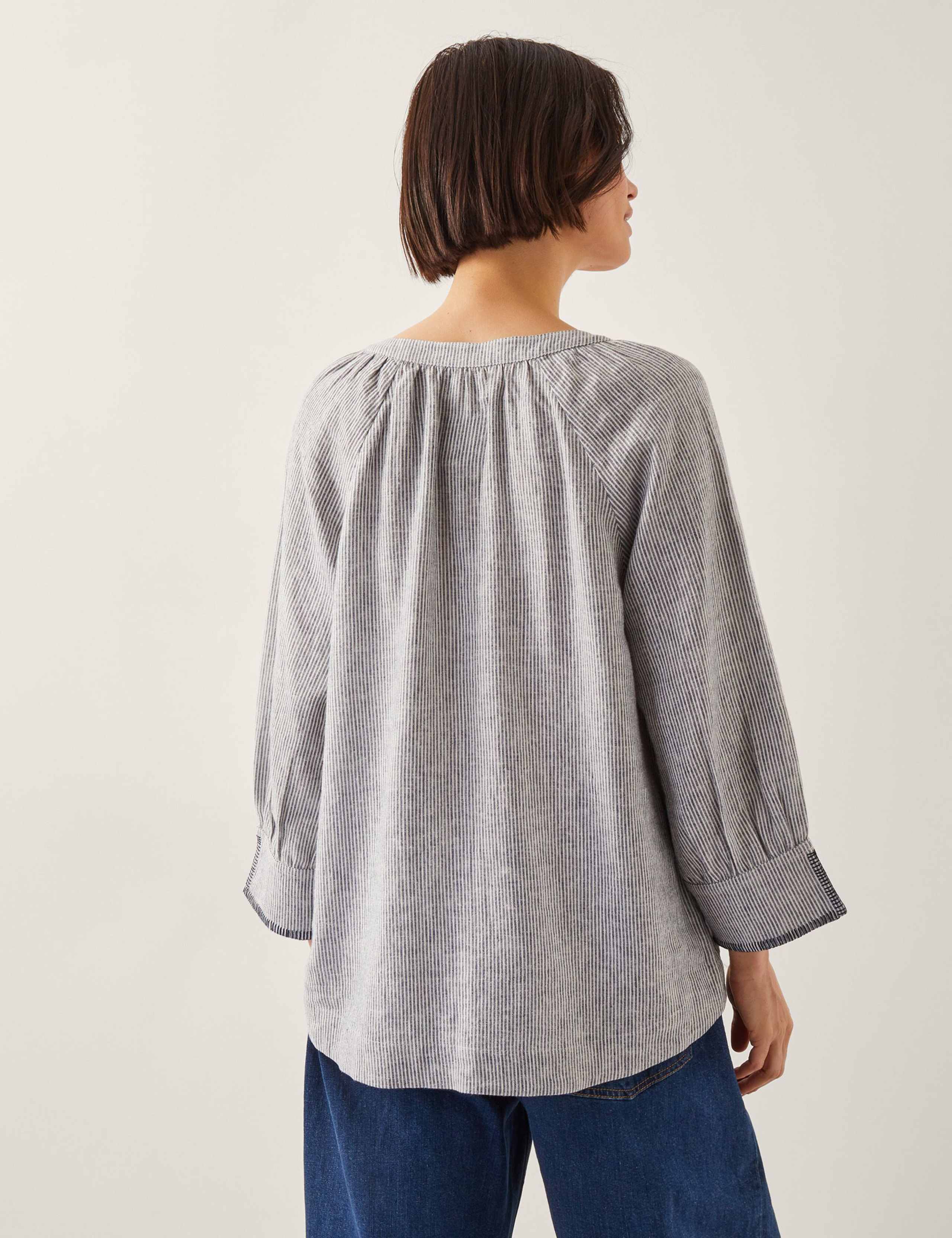 Linen Rich Printed Top 4 of 4