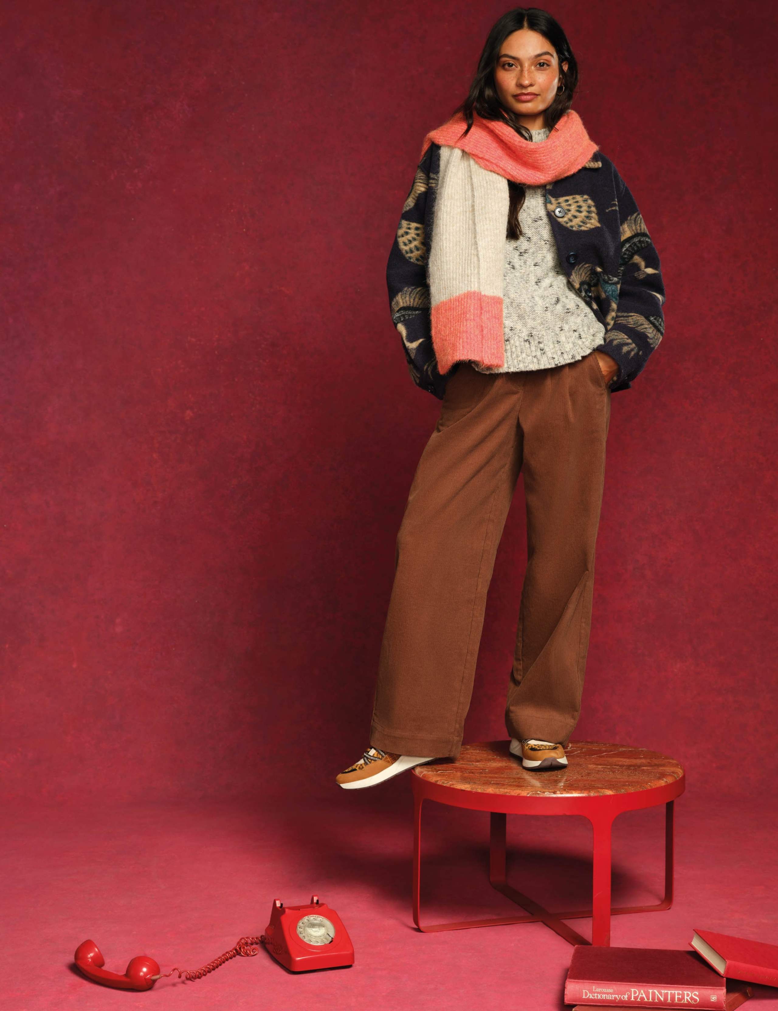 Cord Wide Leg Trousers 7 of 7