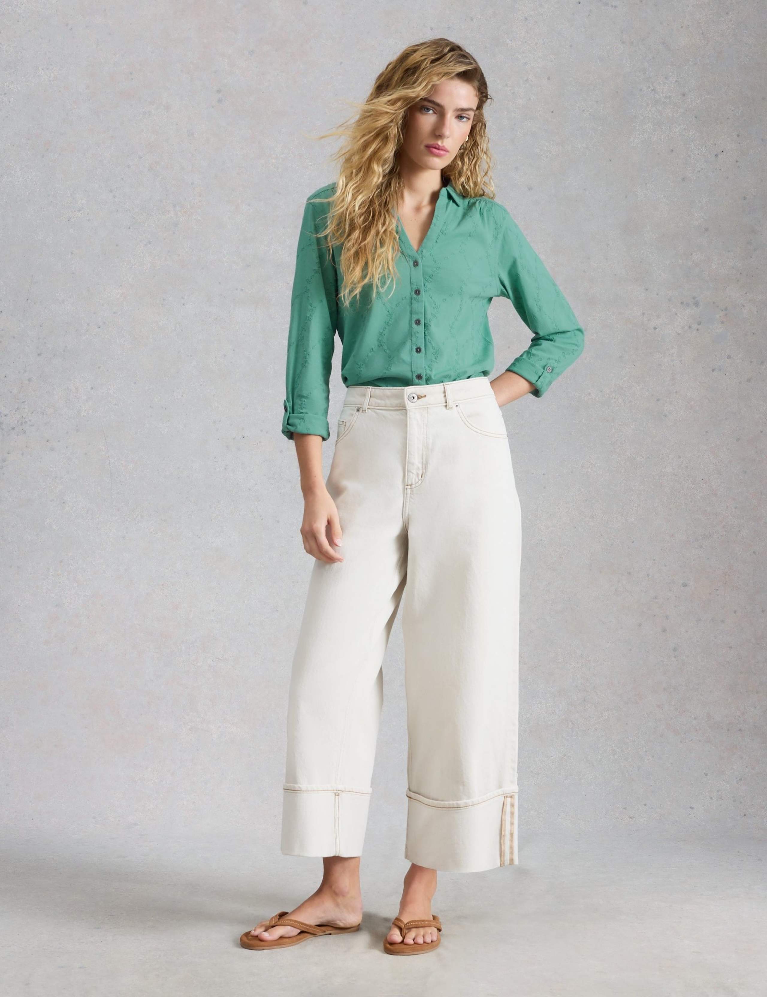 Corduroy Collared Maxi Shirt Dress 2 of 5