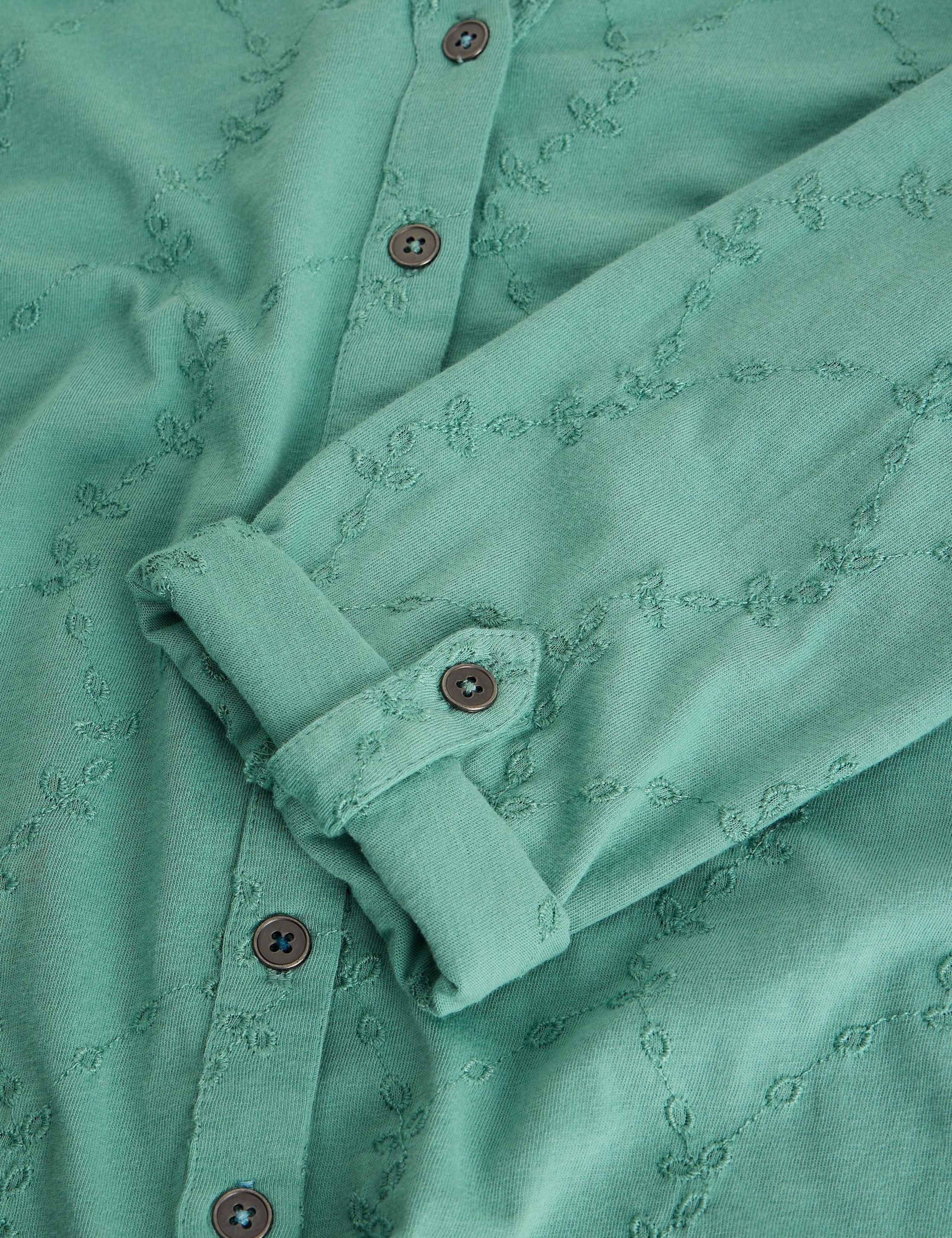 Corduroy Collared Maxi Shirt Dress 5 of 5