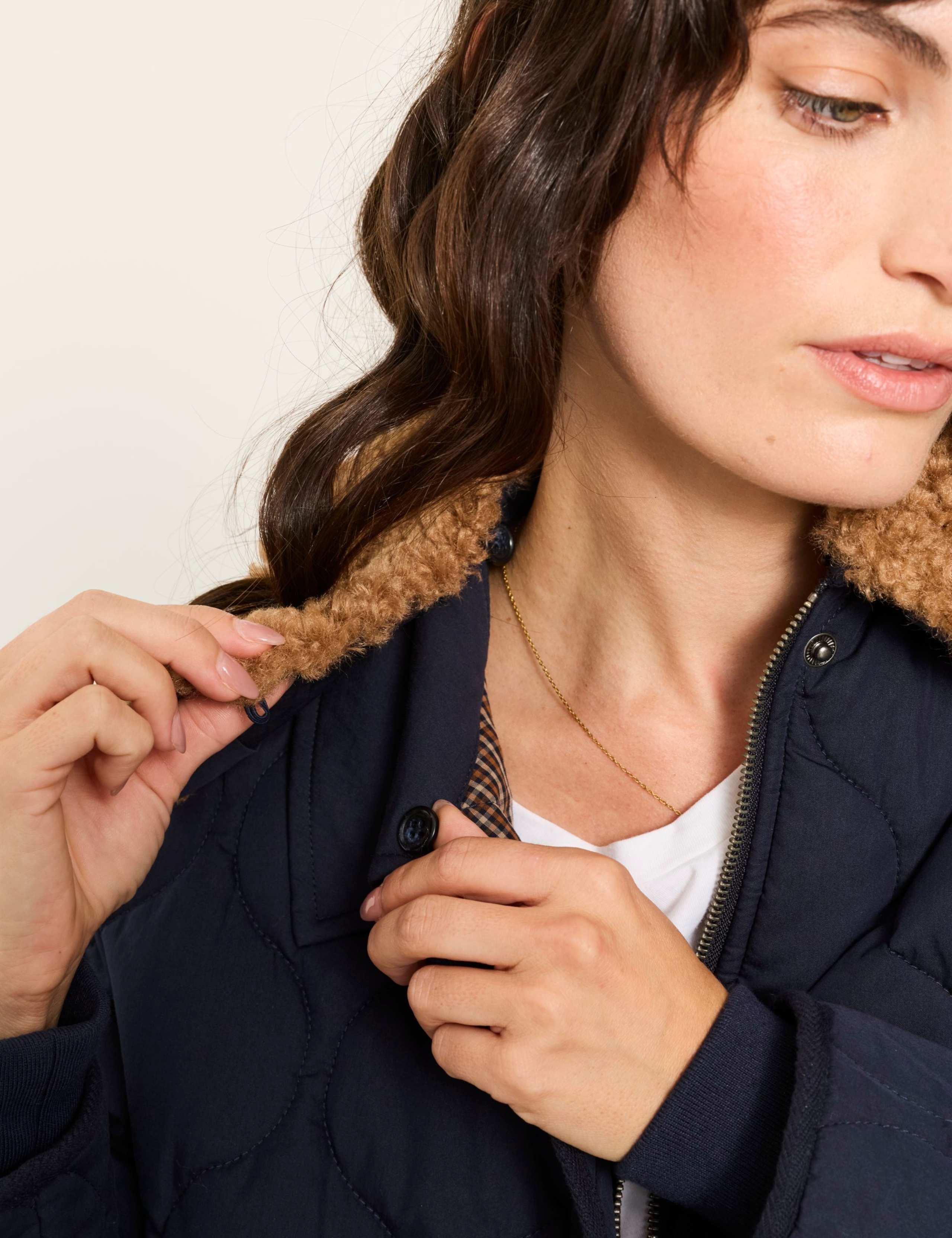 Cotton Rich Textured Cropped Jacket 7 of 7