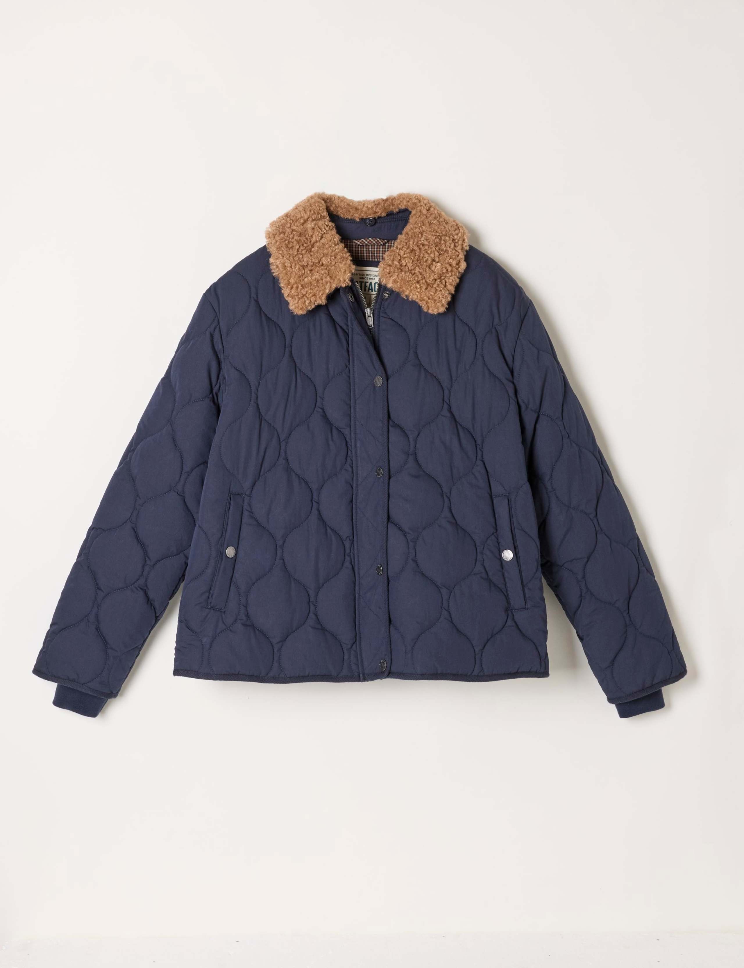 Cotton Rich Textured Cropped Jacket 2 of 7