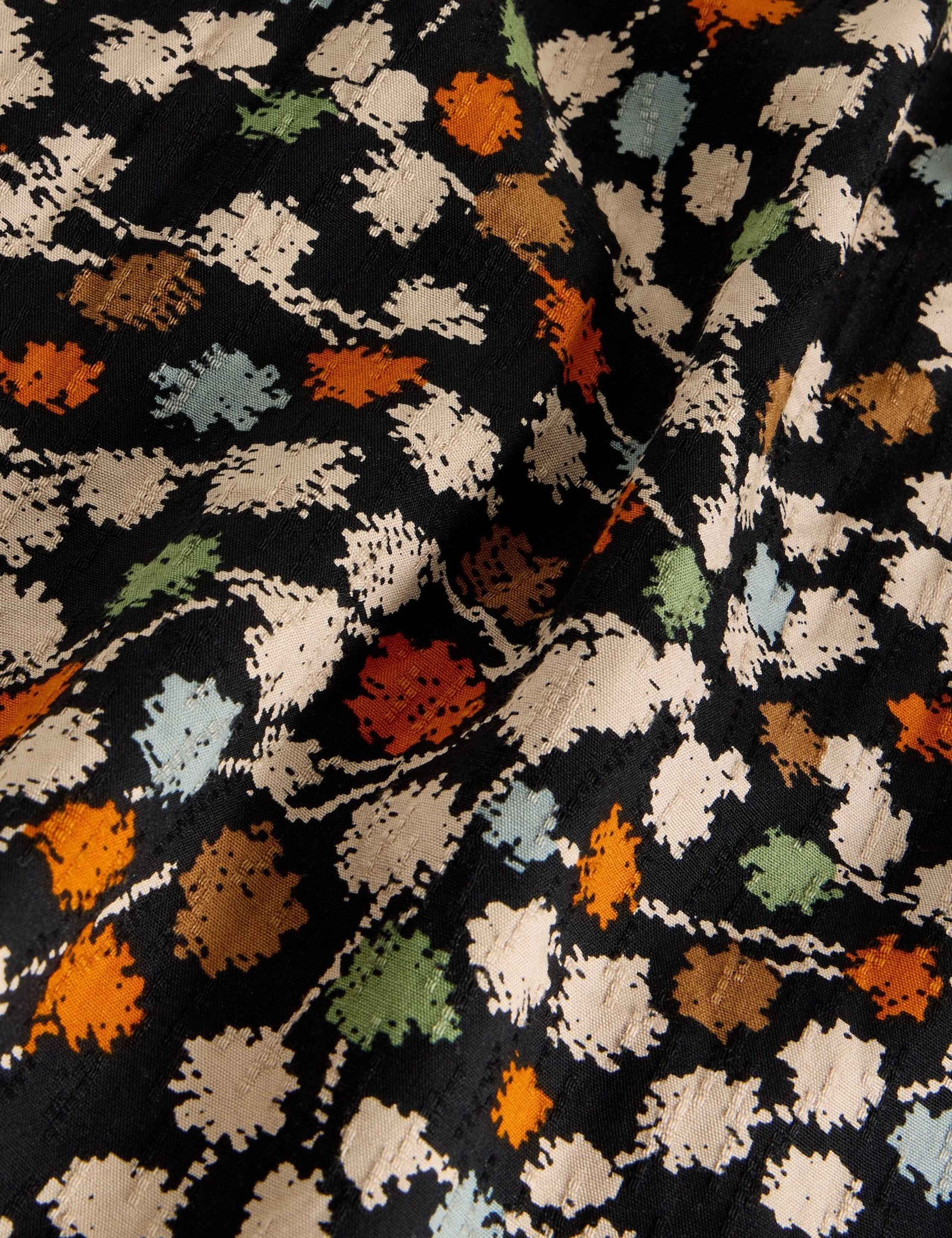 Printed Collared V-Neck Tunic 5 of 6