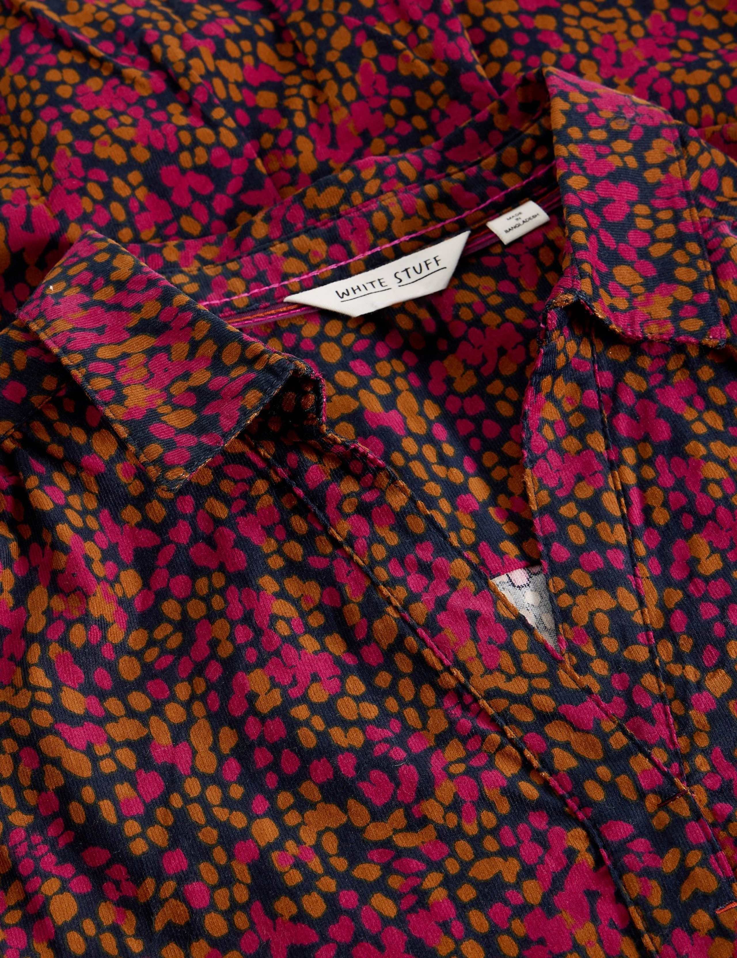 Cotton Floral Collared Neck Tunic 6 of 6