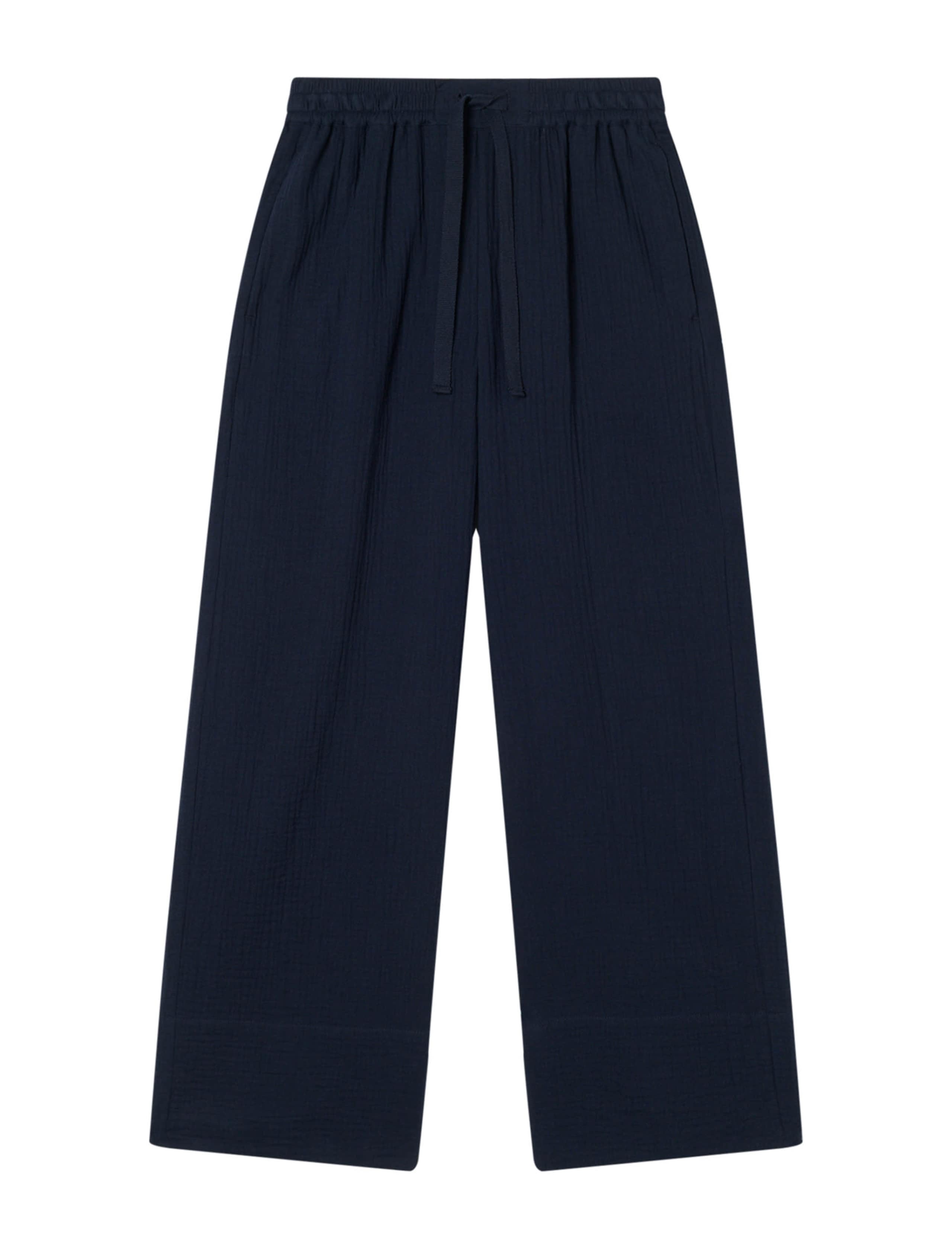 Wide Crop Cheesecloth Trouser 2 of 6