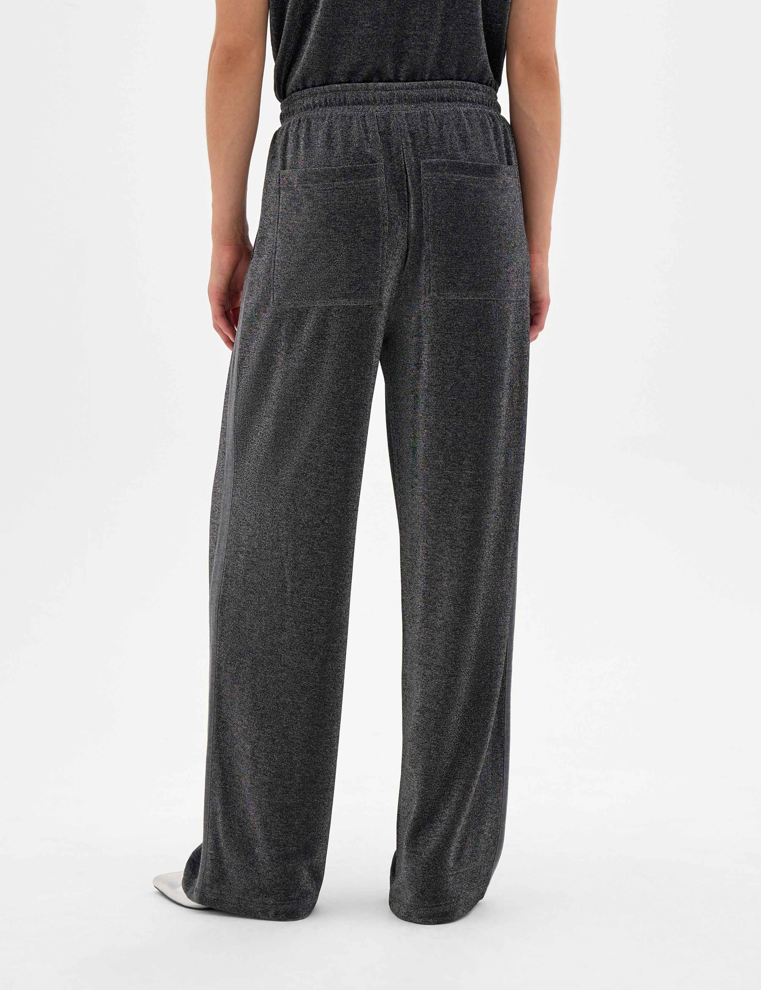 Sparkly Wide Leg Joggers 3 of 5
