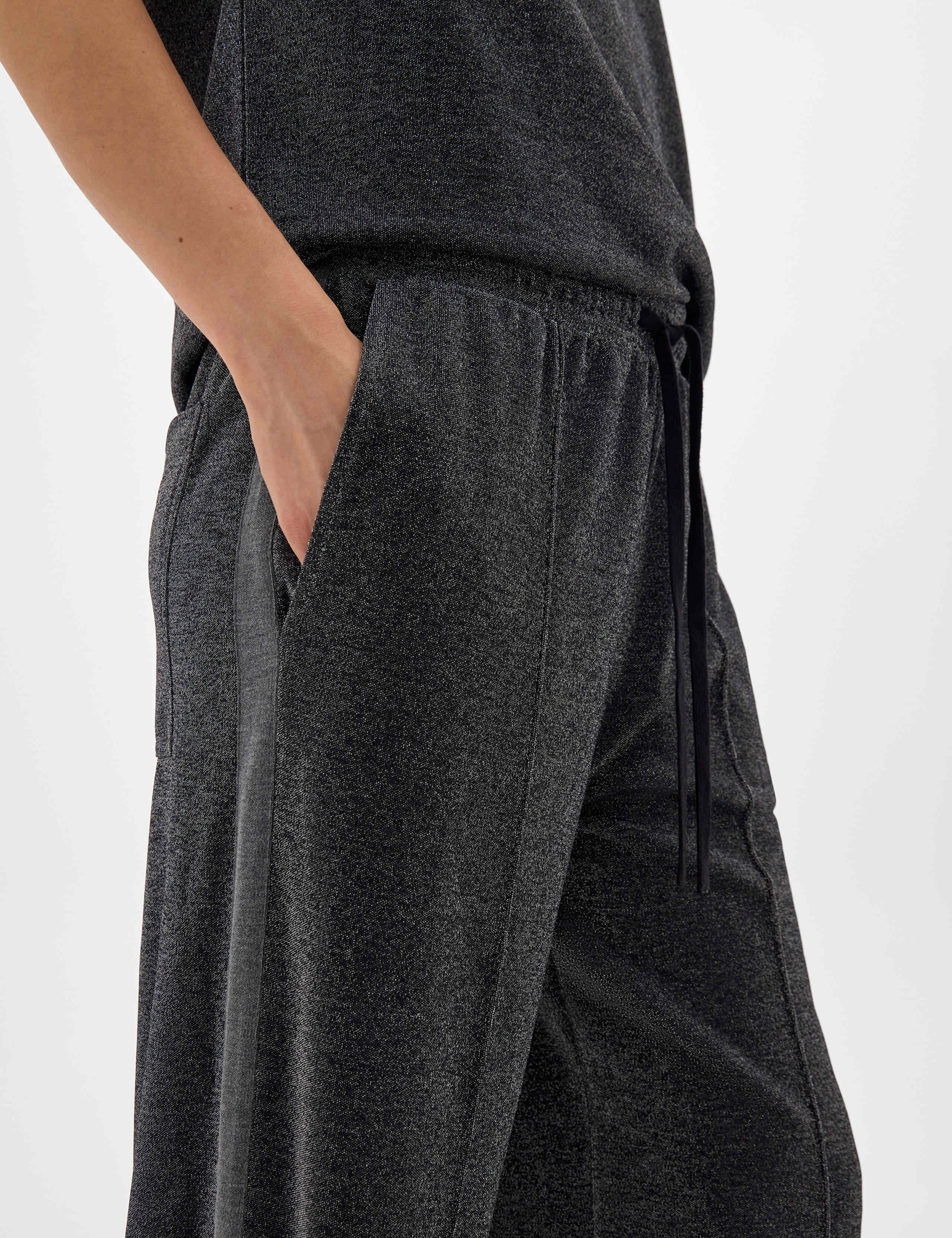 Sparkly Wide Leg Joggers 4 of 5