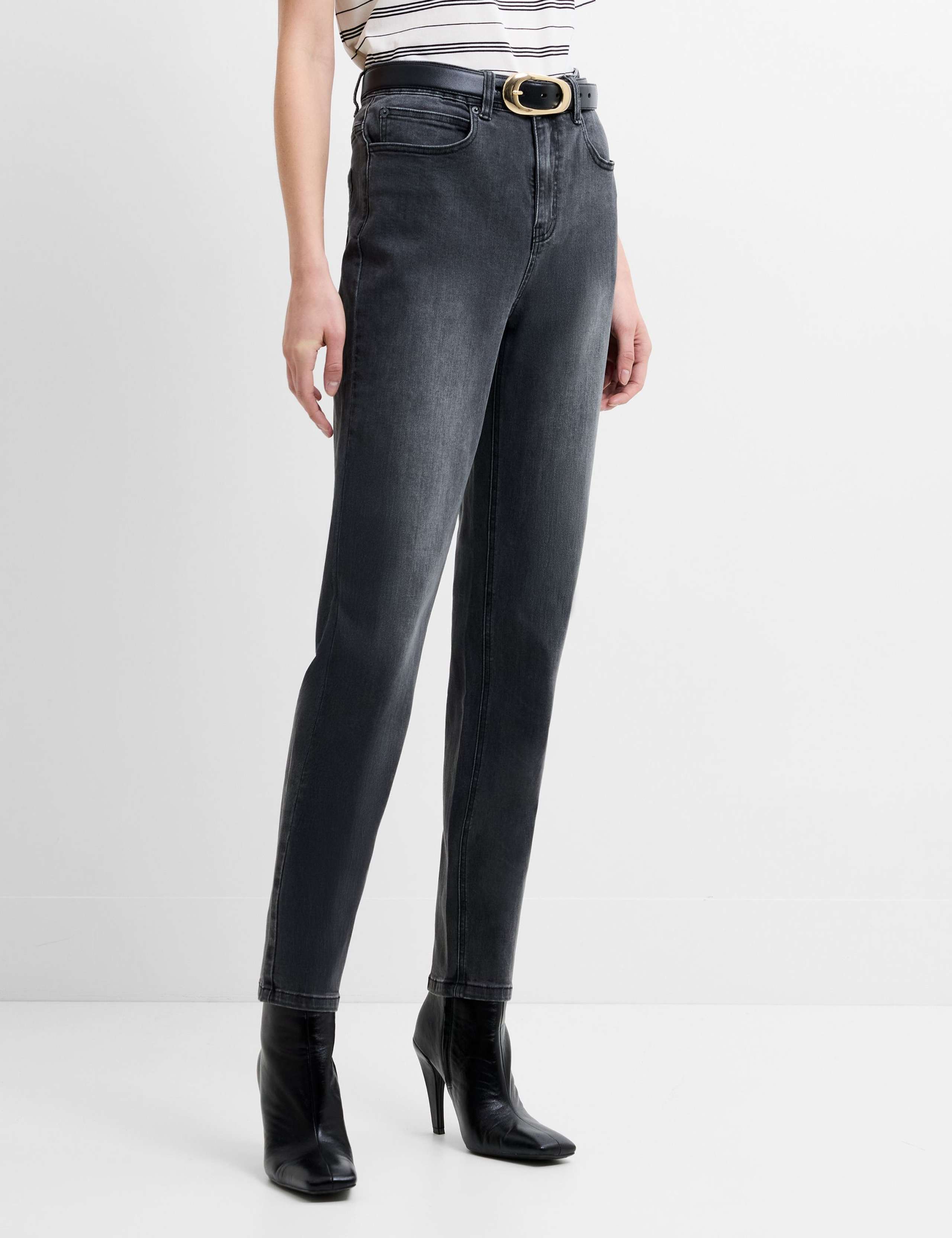 High Waisted Slim Fit Jeans 5 of 6
