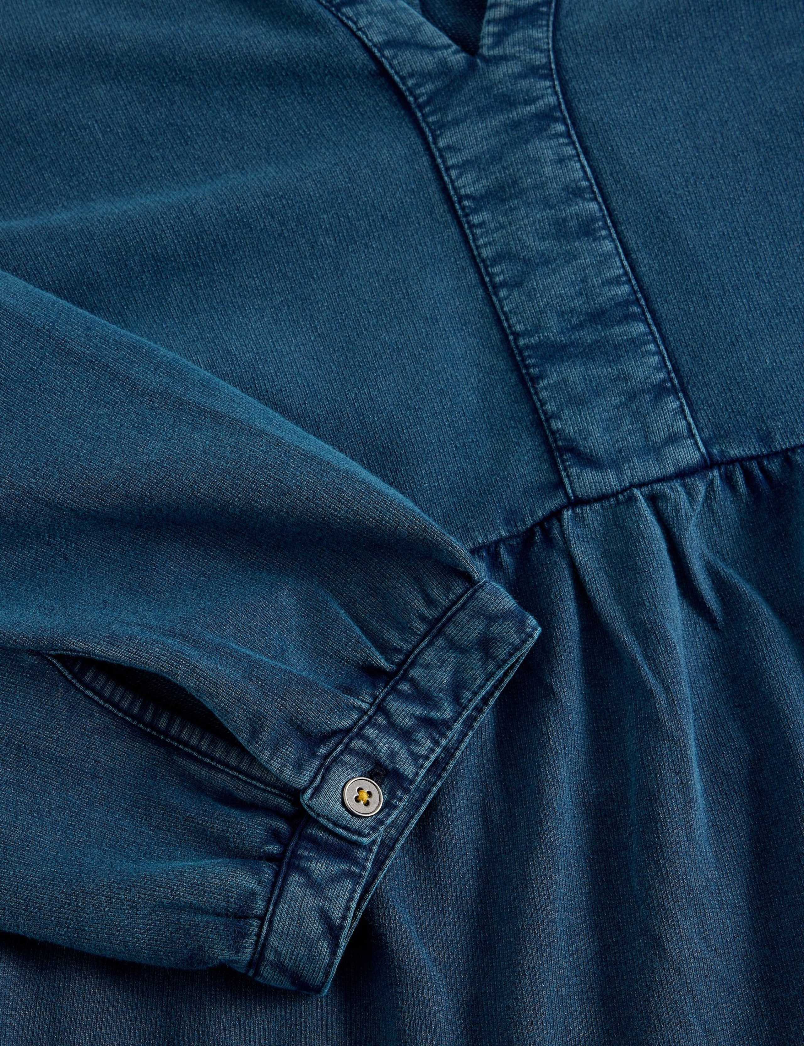 Denim V-Neck Tiered Tunic 5 of 6