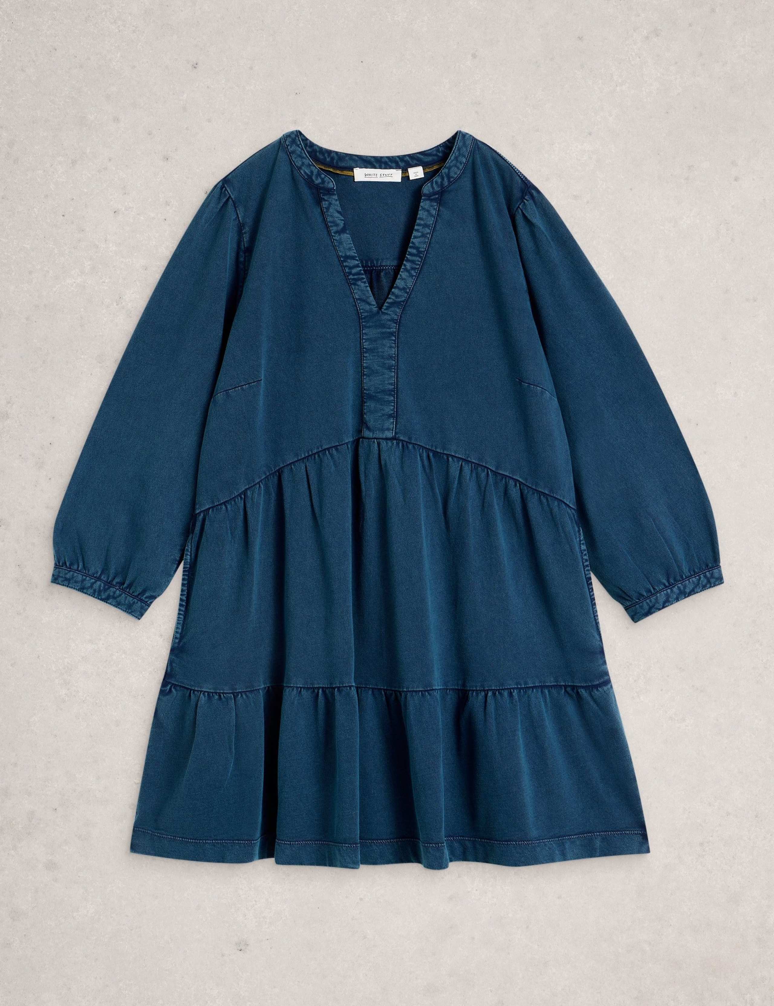 Pure Cotton V-Neck Tunic 2 of 6