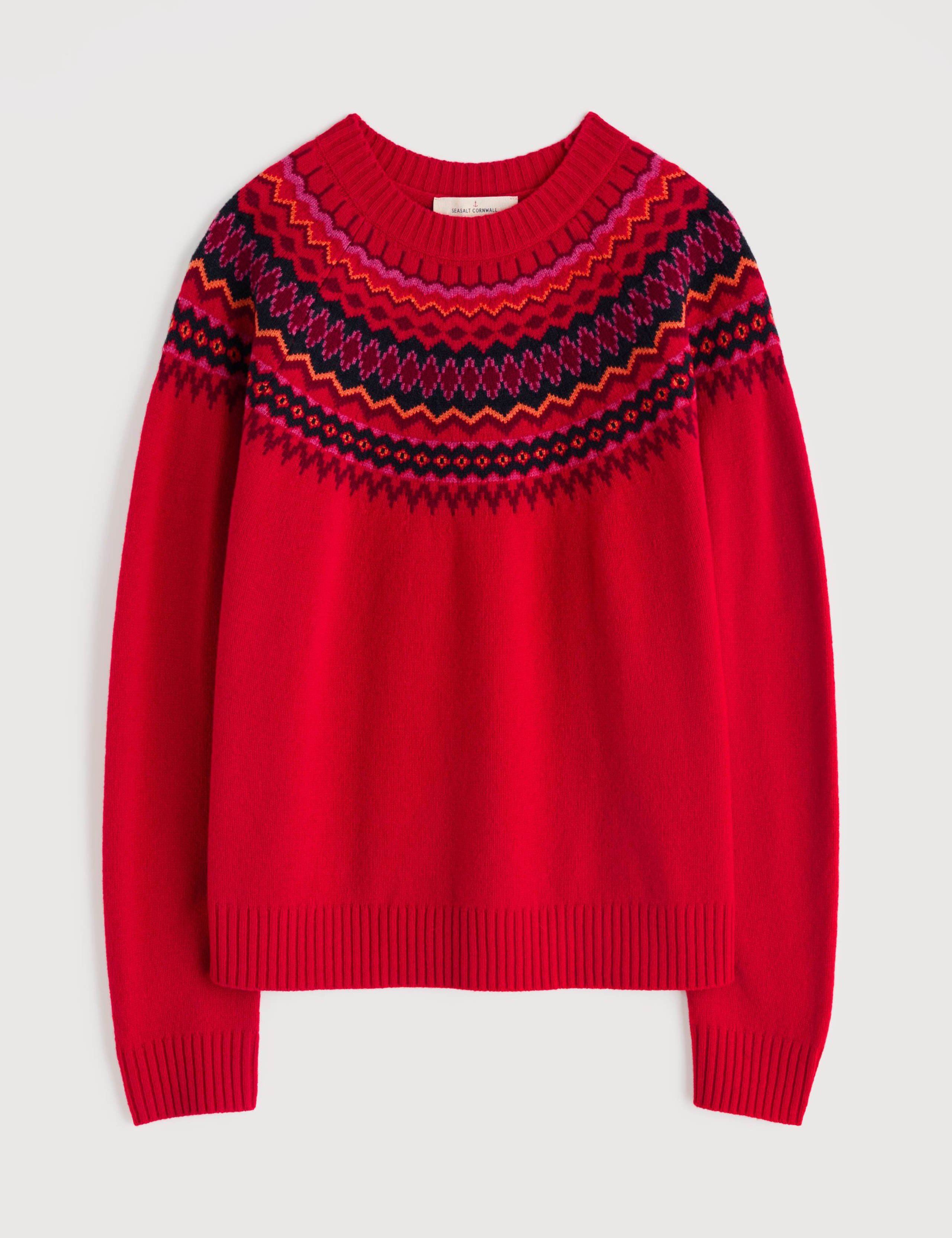 Merino Wool Rich Fair Isle Jumper 2 of 6