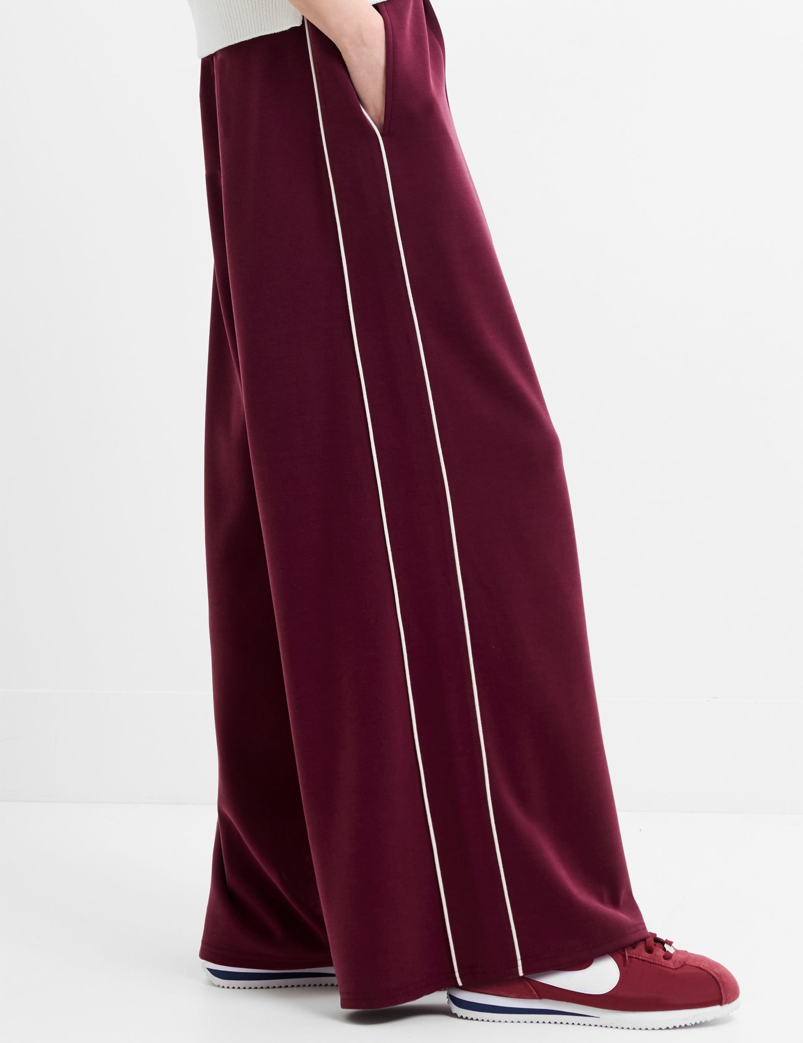 Side Stripe Wide Leg Trousers 5 of 6