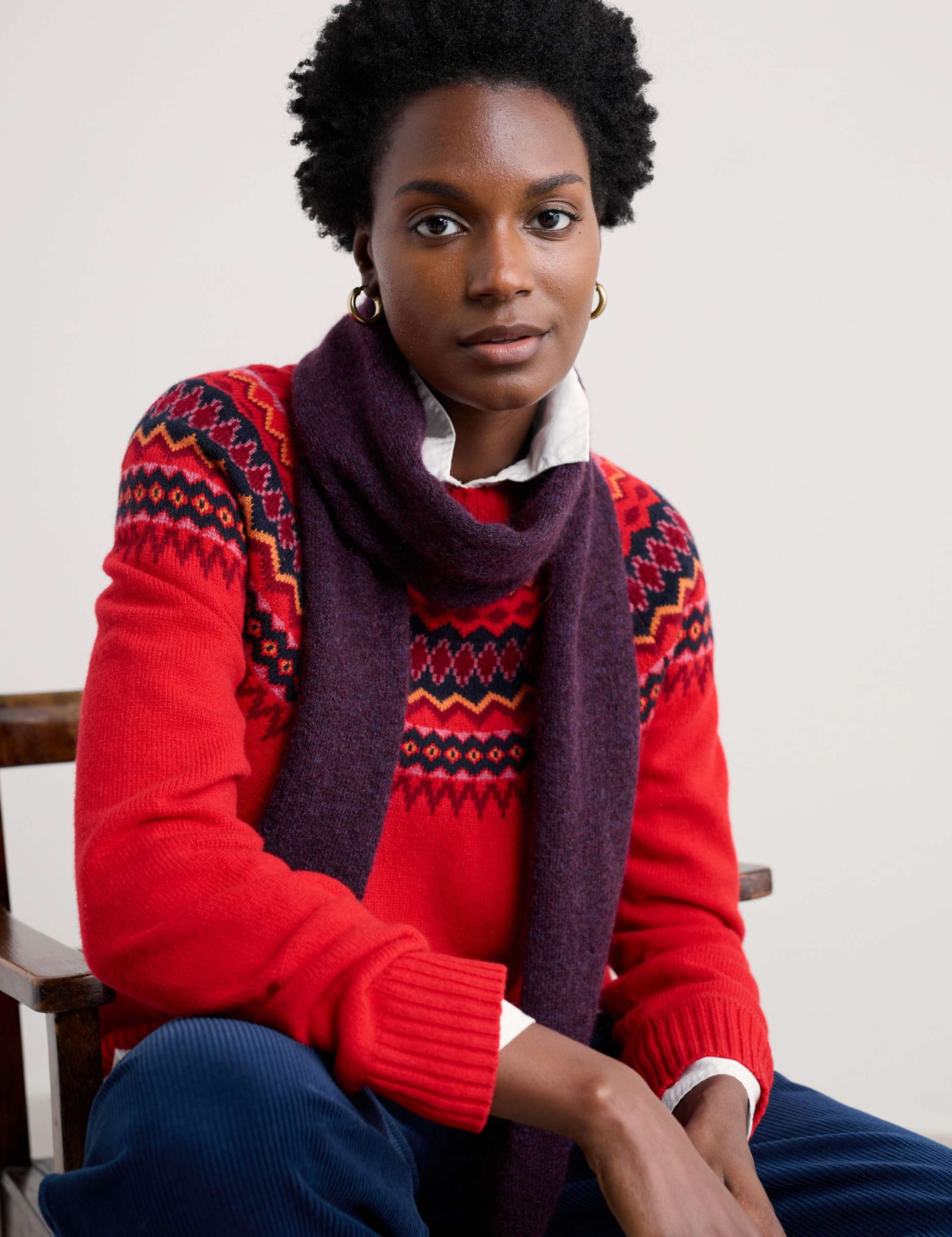 Wool Blend Scarf 3 of 6