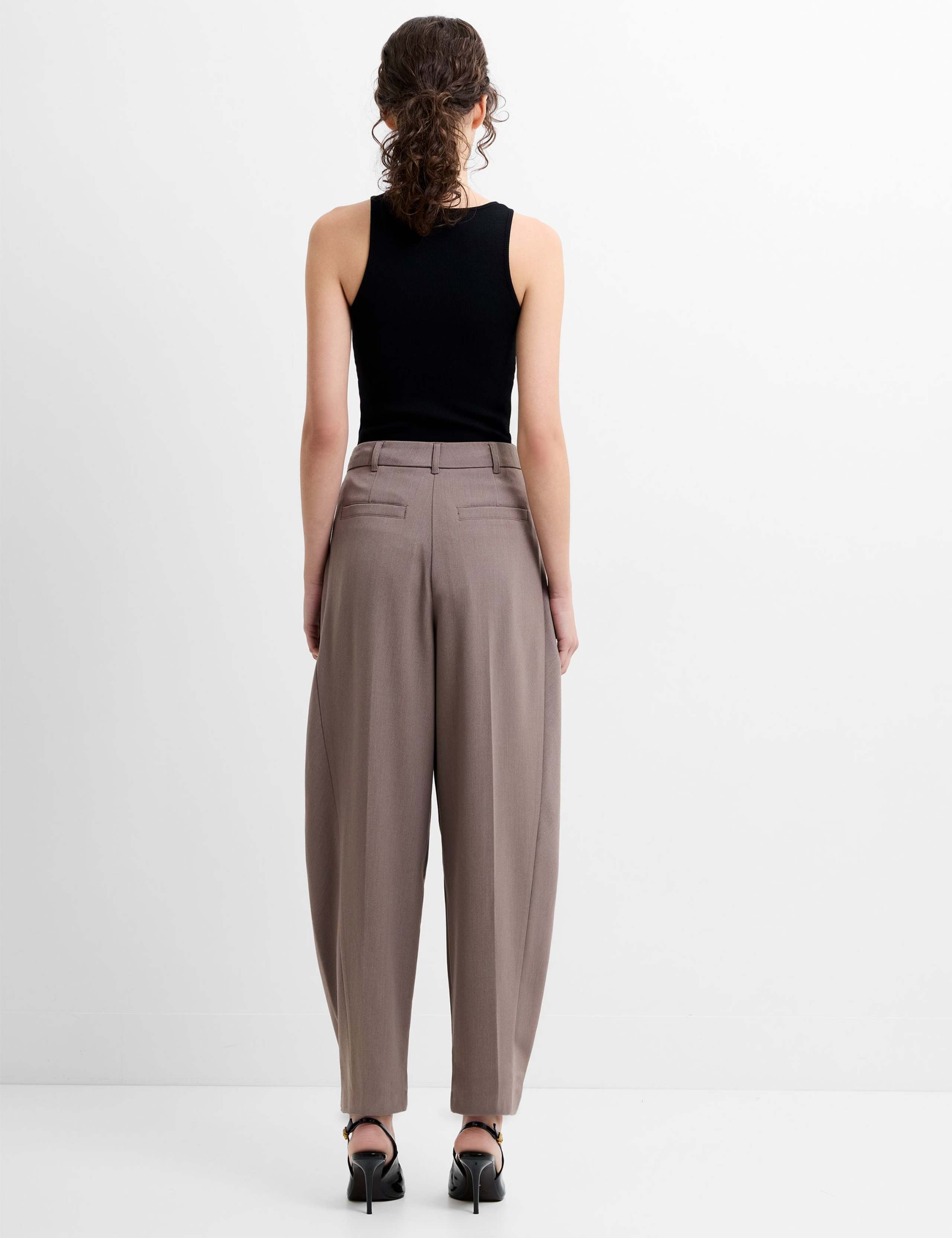 Tapered Ankle Grazer Trousers 6 of 7