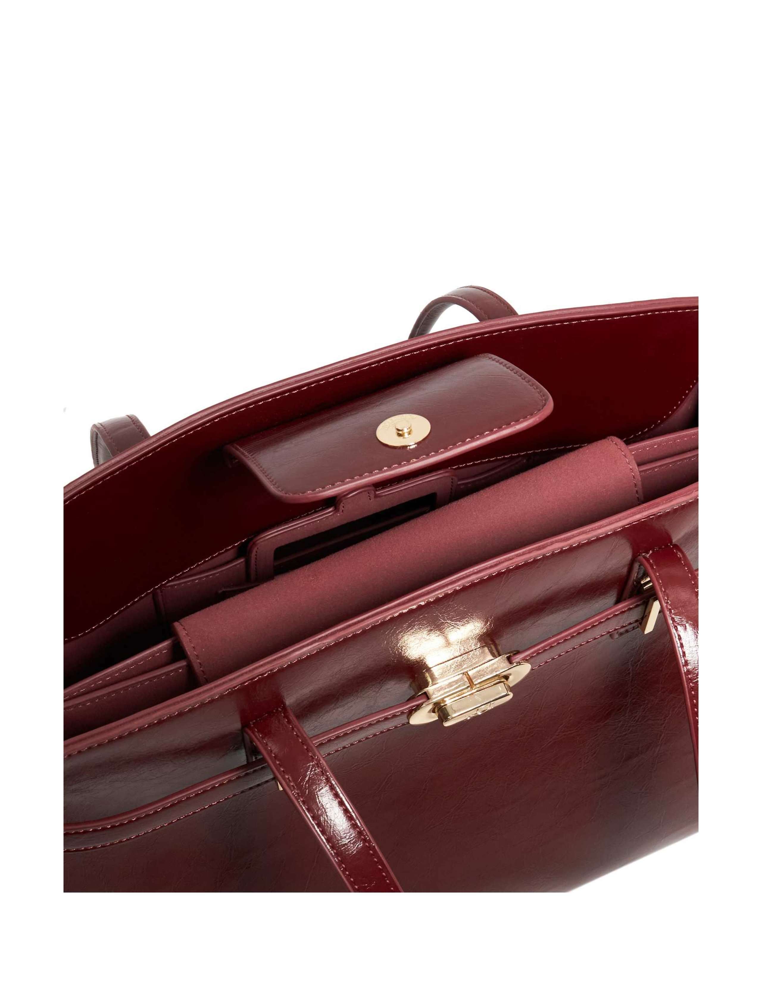 Patent Belted Tote Bag 5 of 6