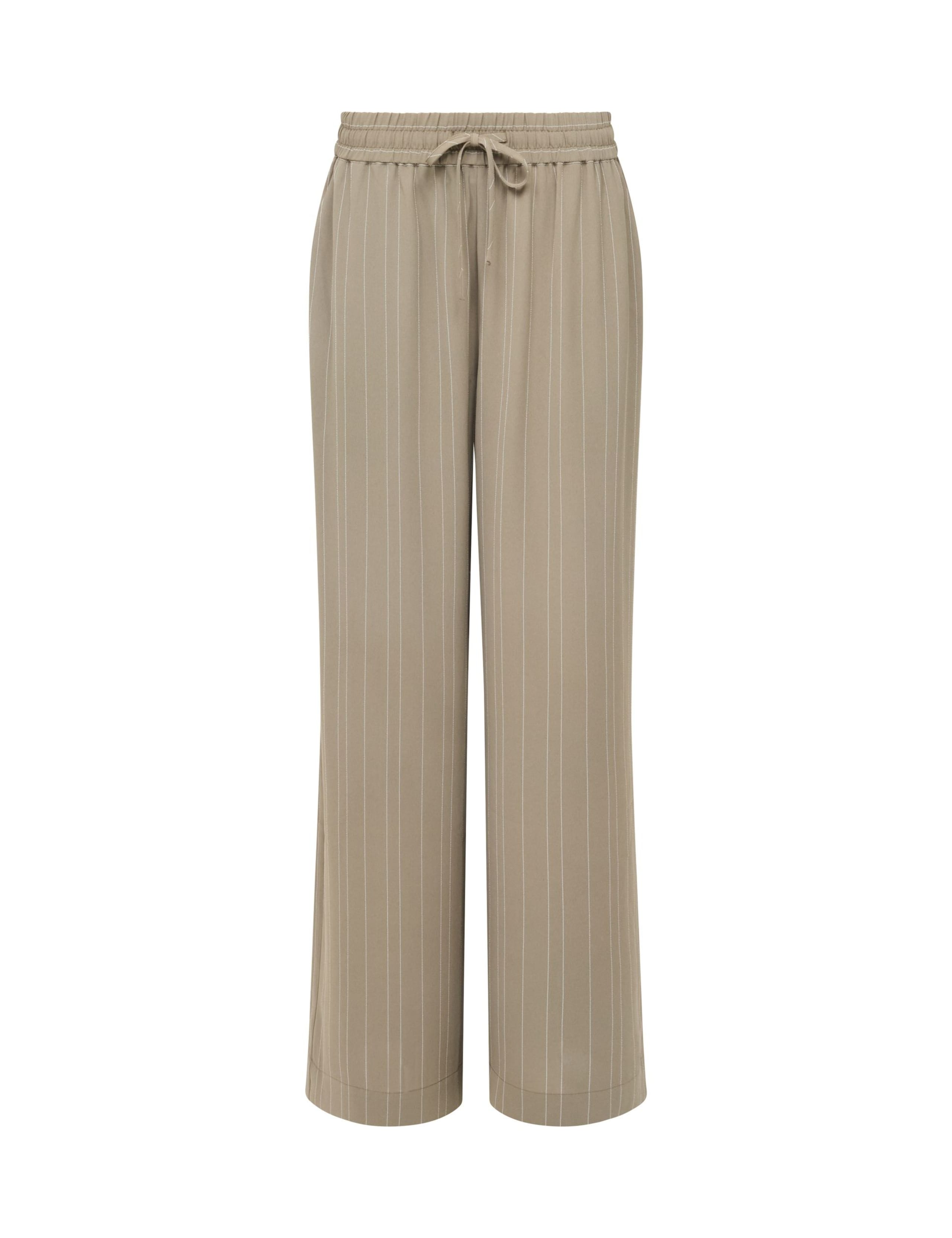 Pinstripe Wide Leg Trousers 2 of 6