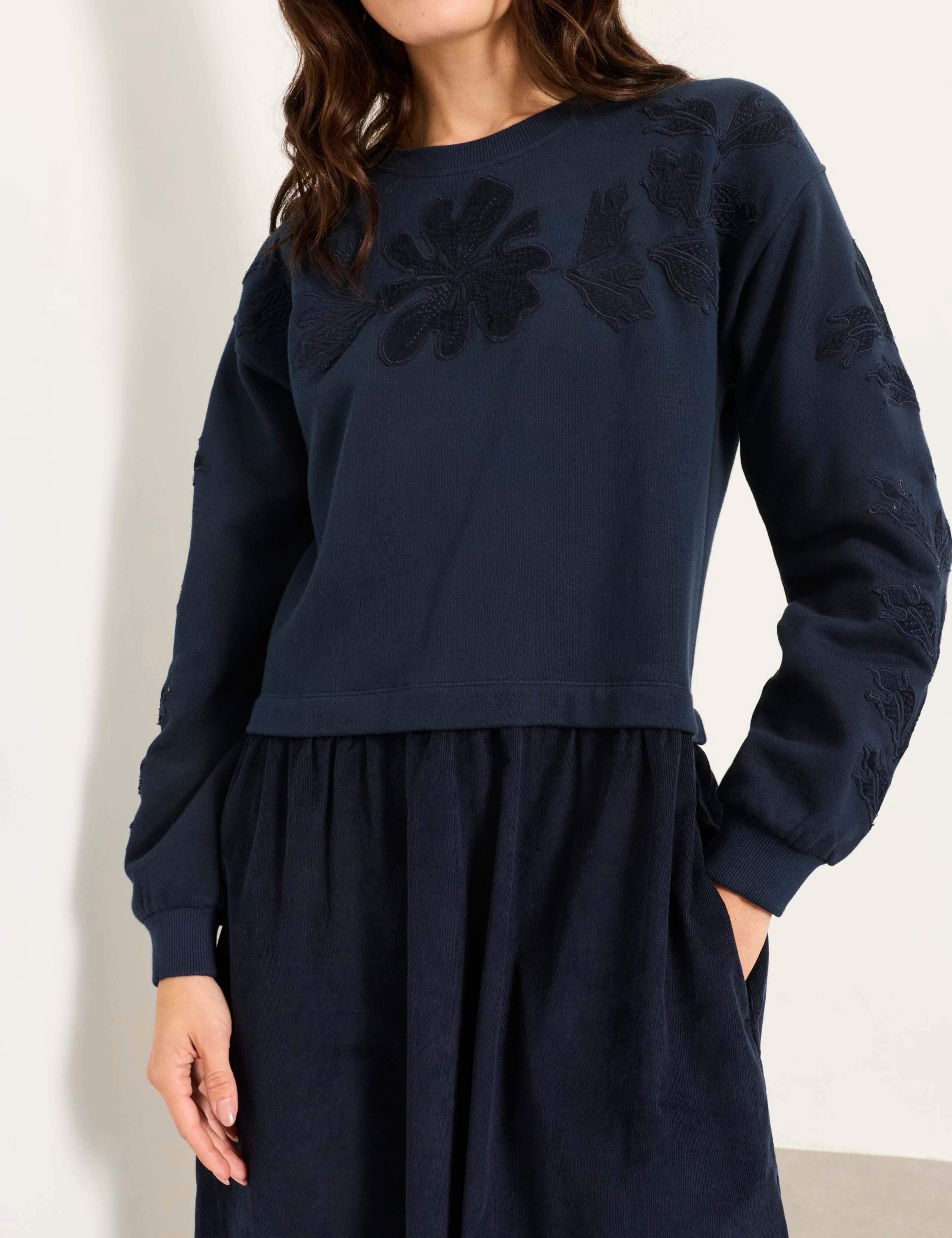 Cord 2-in-1 Midi Jumper Dress 5 of 5