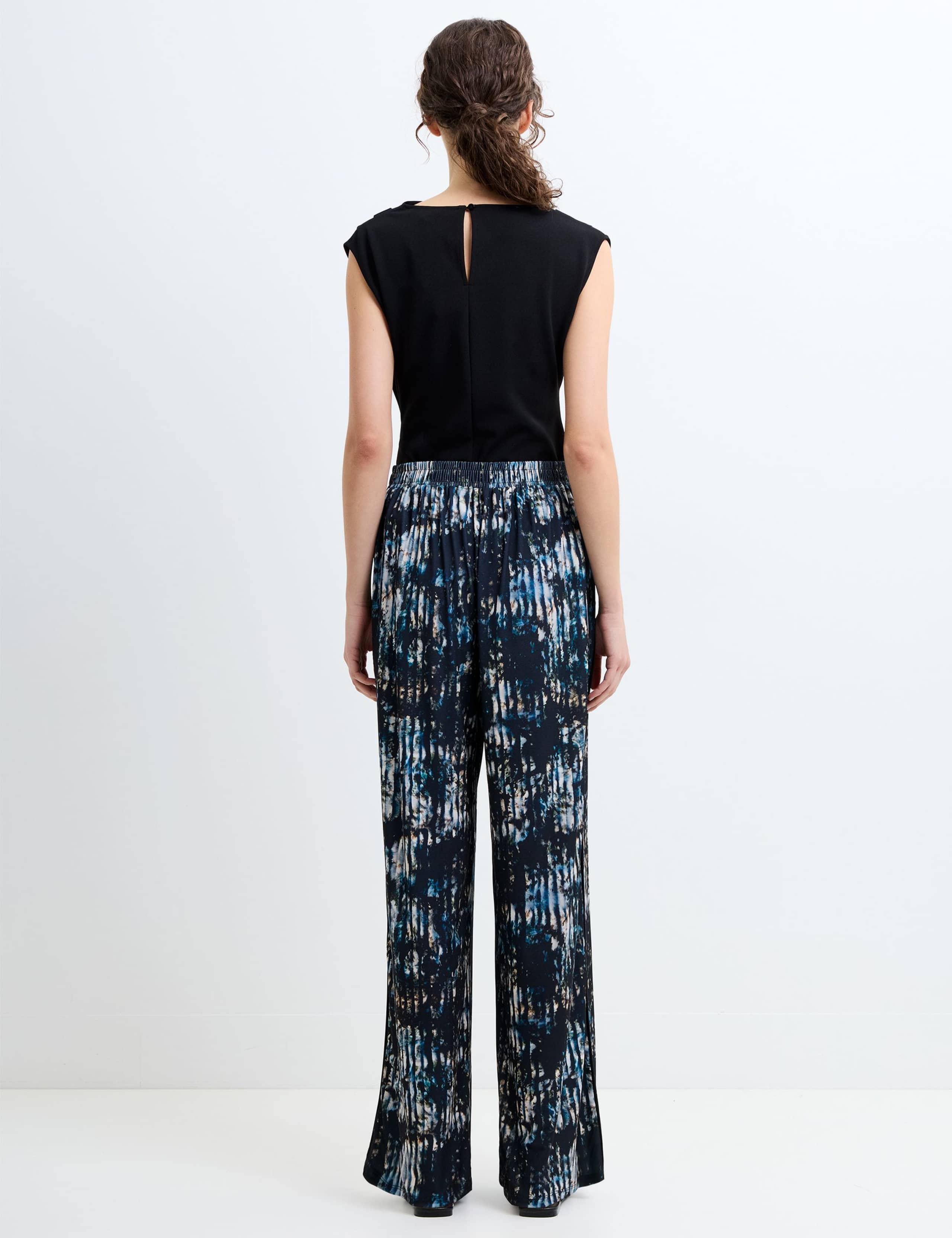 Printed Wide Leg Trousers 4 of 8