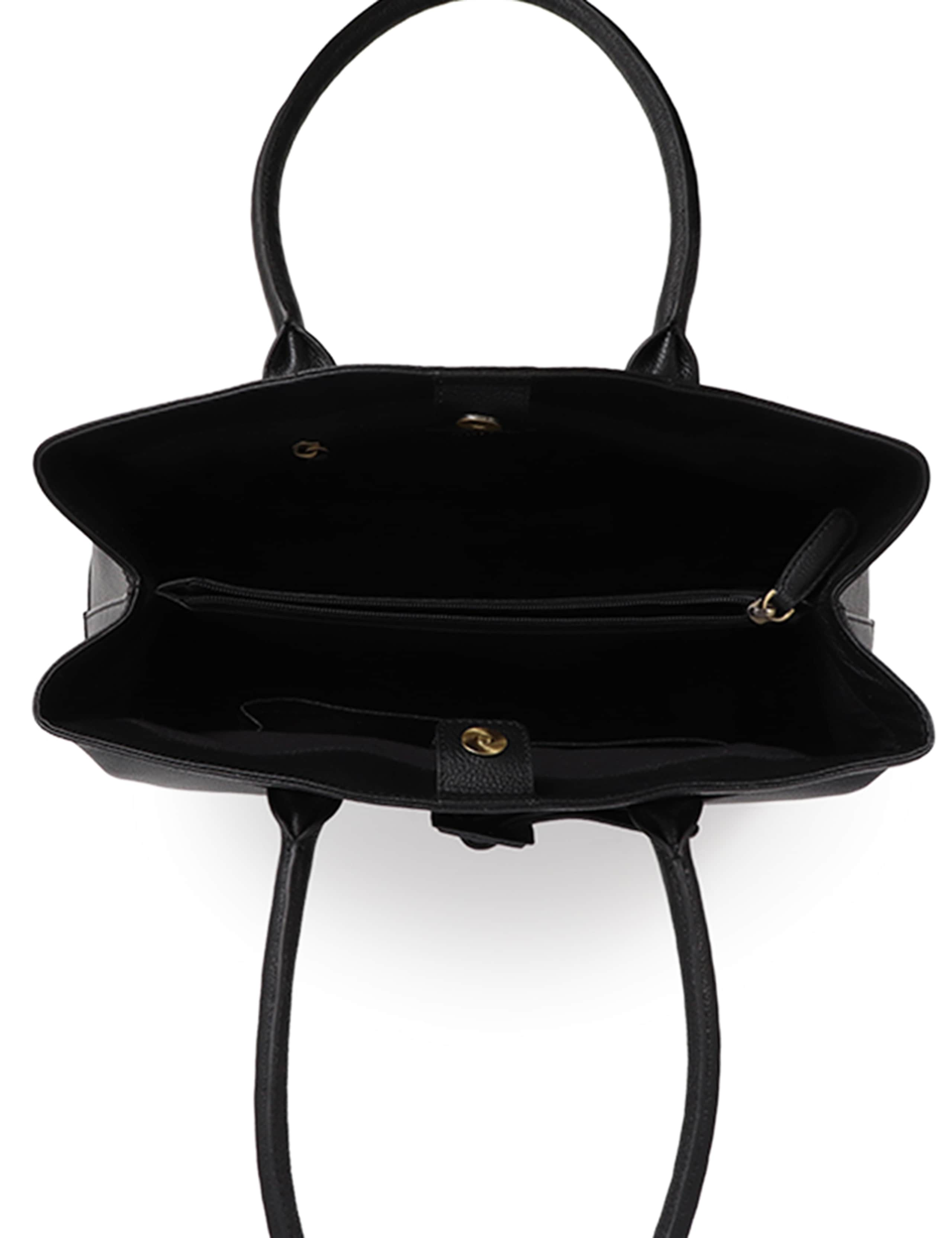 Leather Buckle Detail Tote Bag 4 of 4