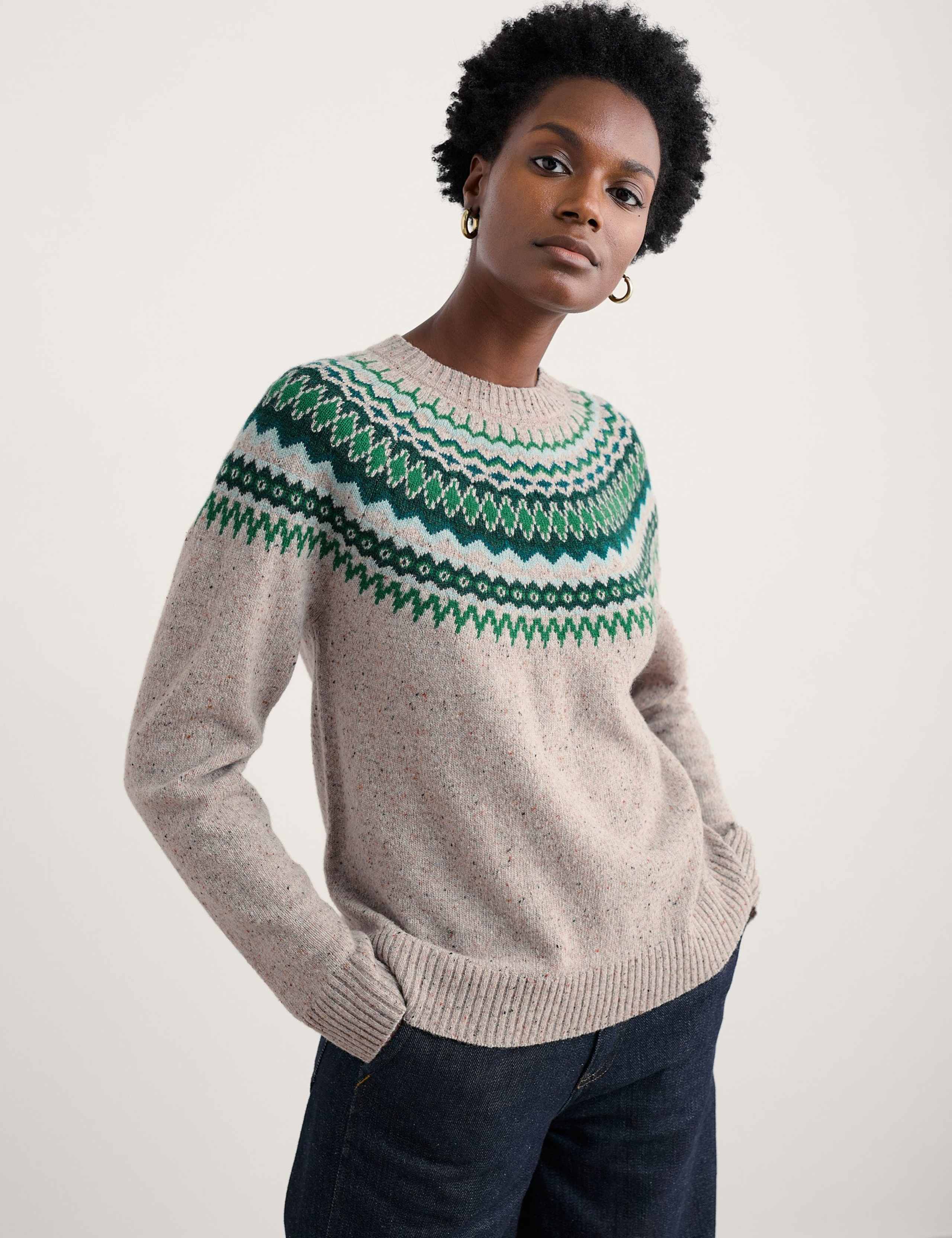 Lambswool Rich Fair Isle Jumper 3 of 5