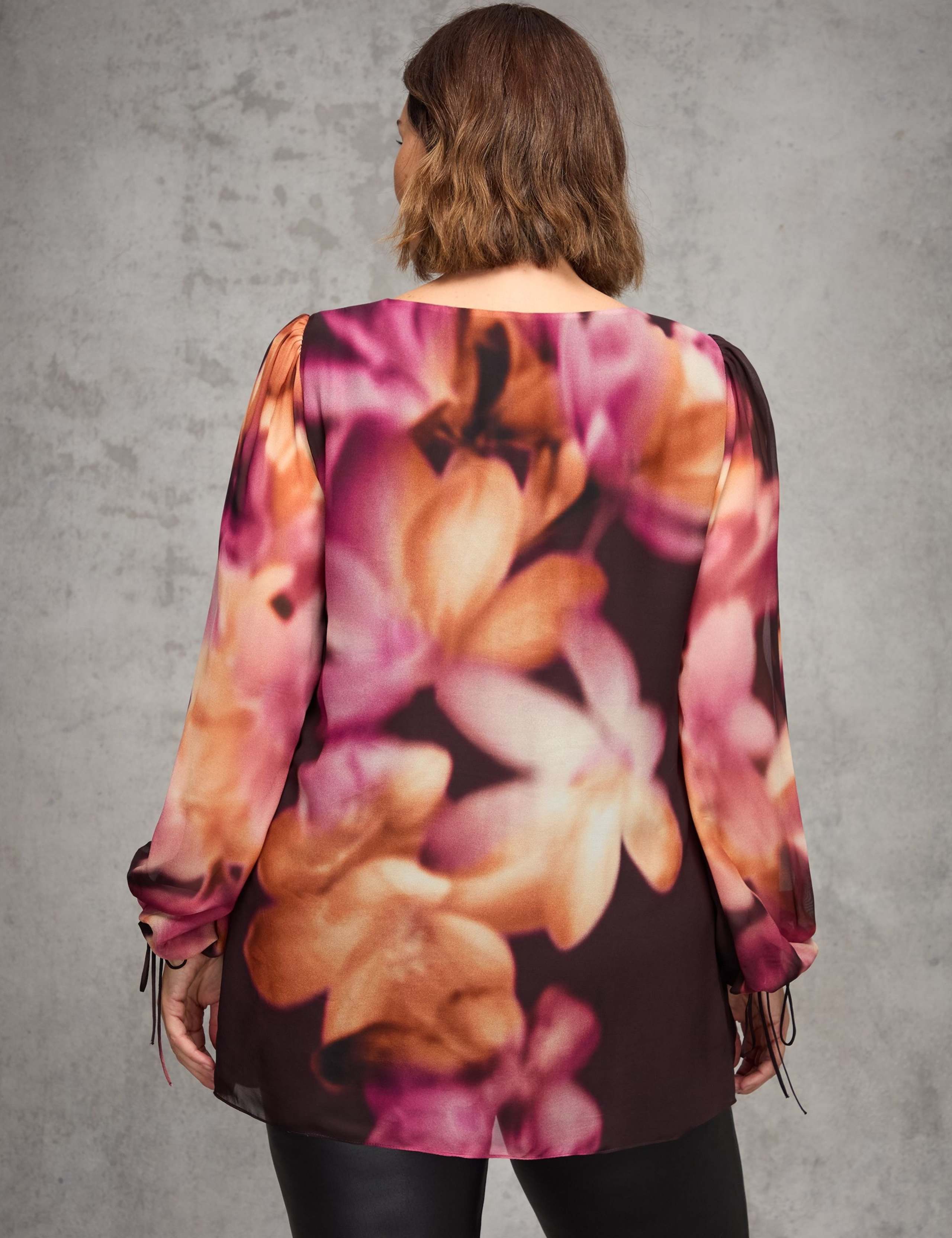 Floral Tie Sleeve Tunic 4 of 4