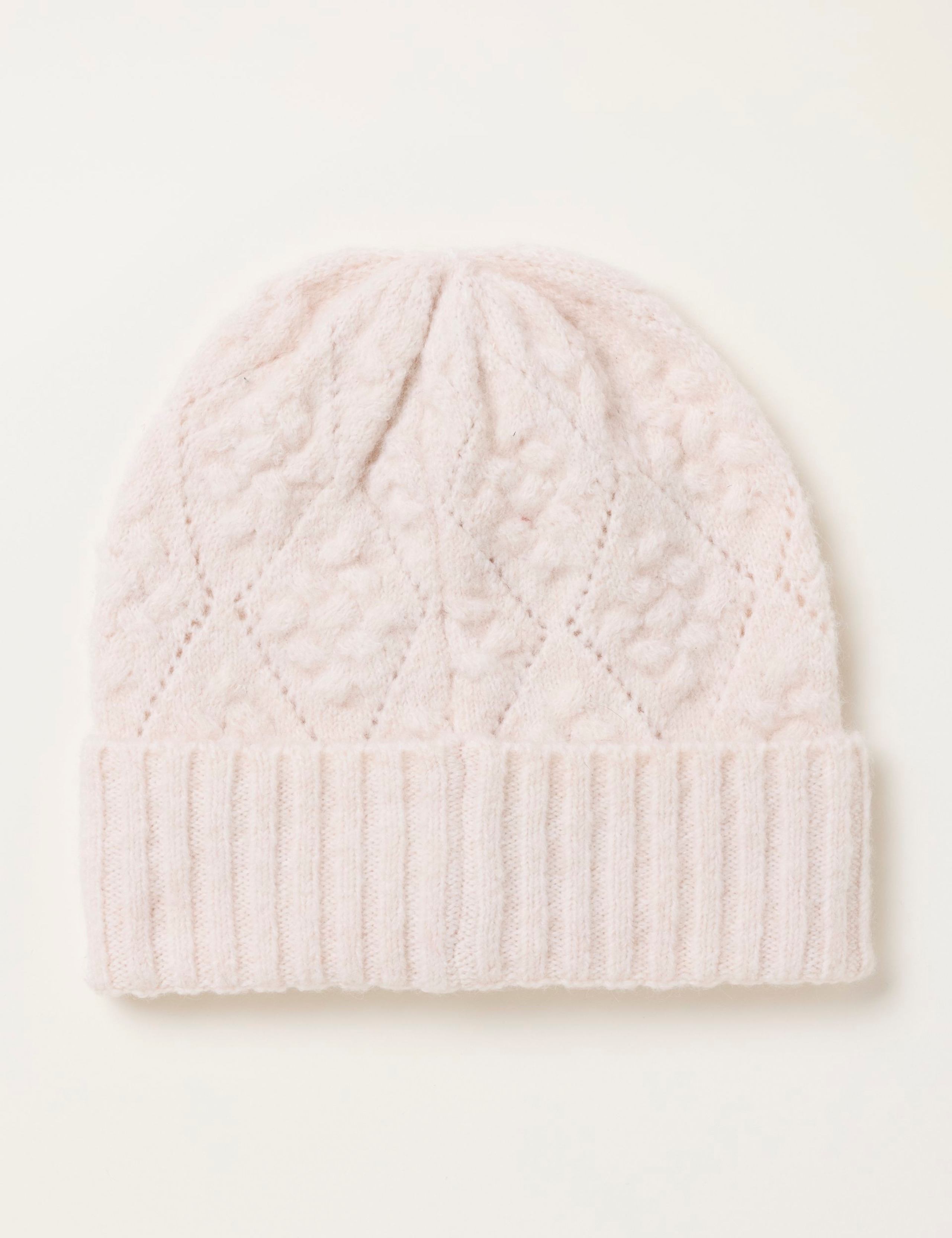 Pointelle Beanie Hat 3 of 3