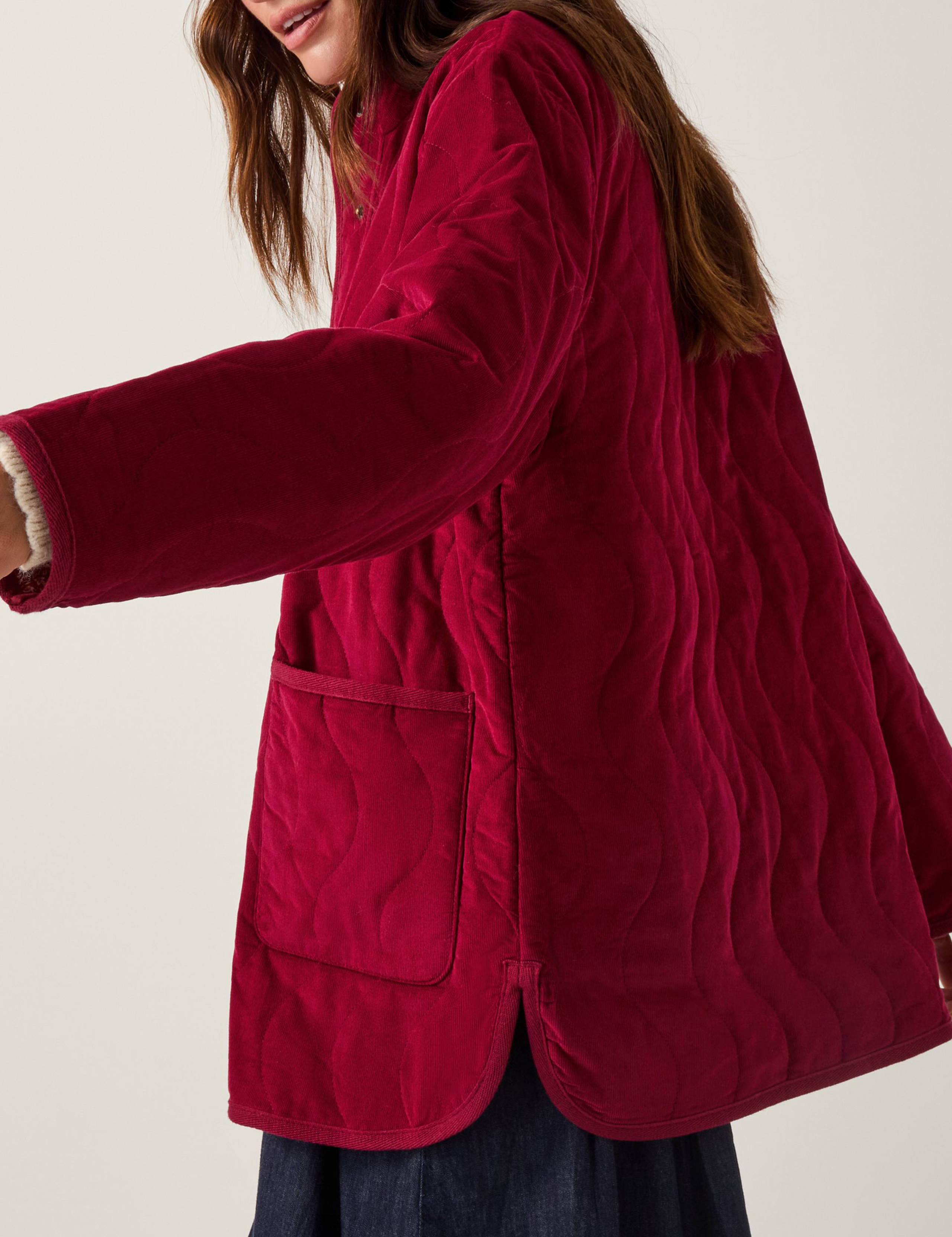 Cord Quilted Lightweight Jacket 5 of 5