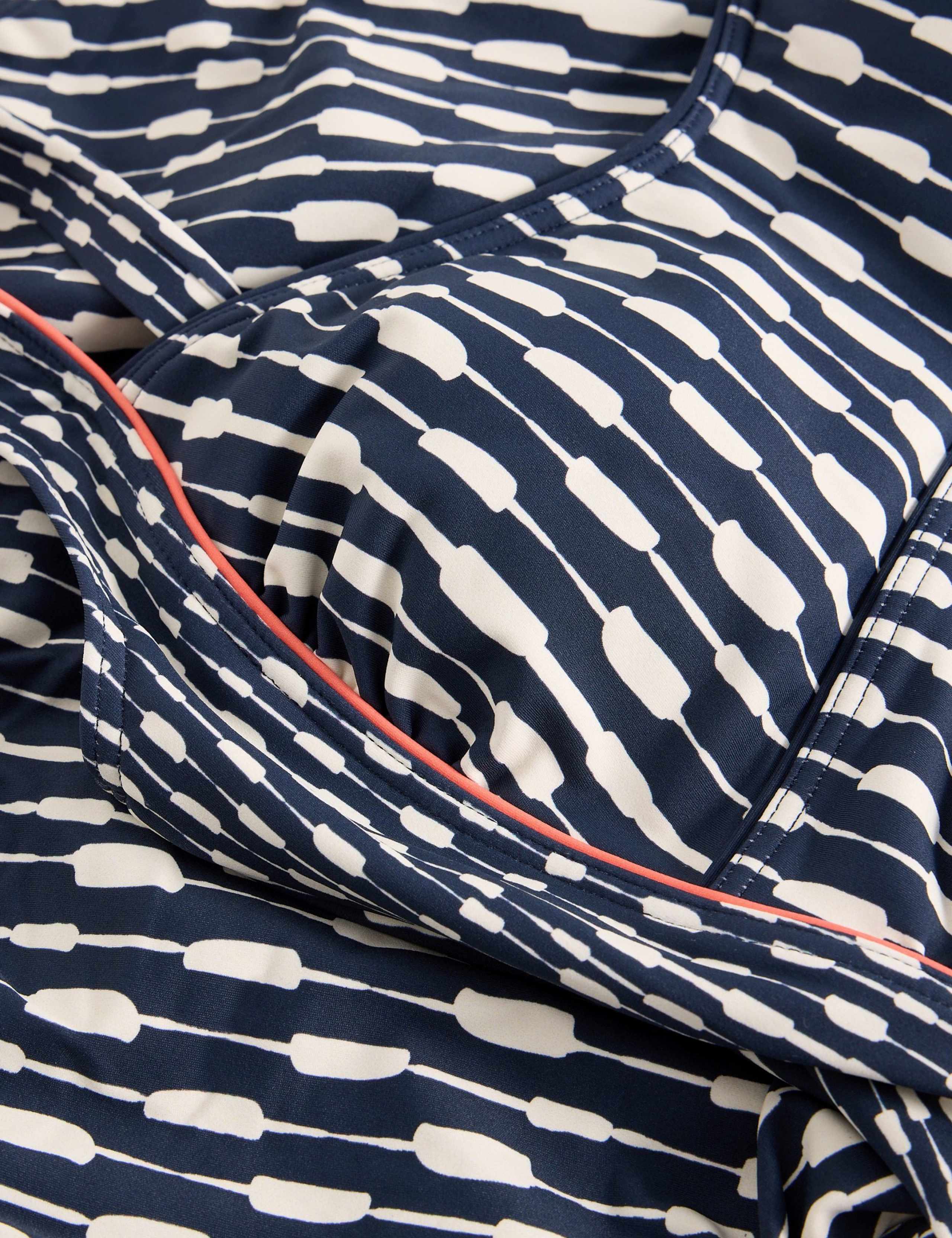 Splash Control Printed Ruched Swimsuit 4 of 6