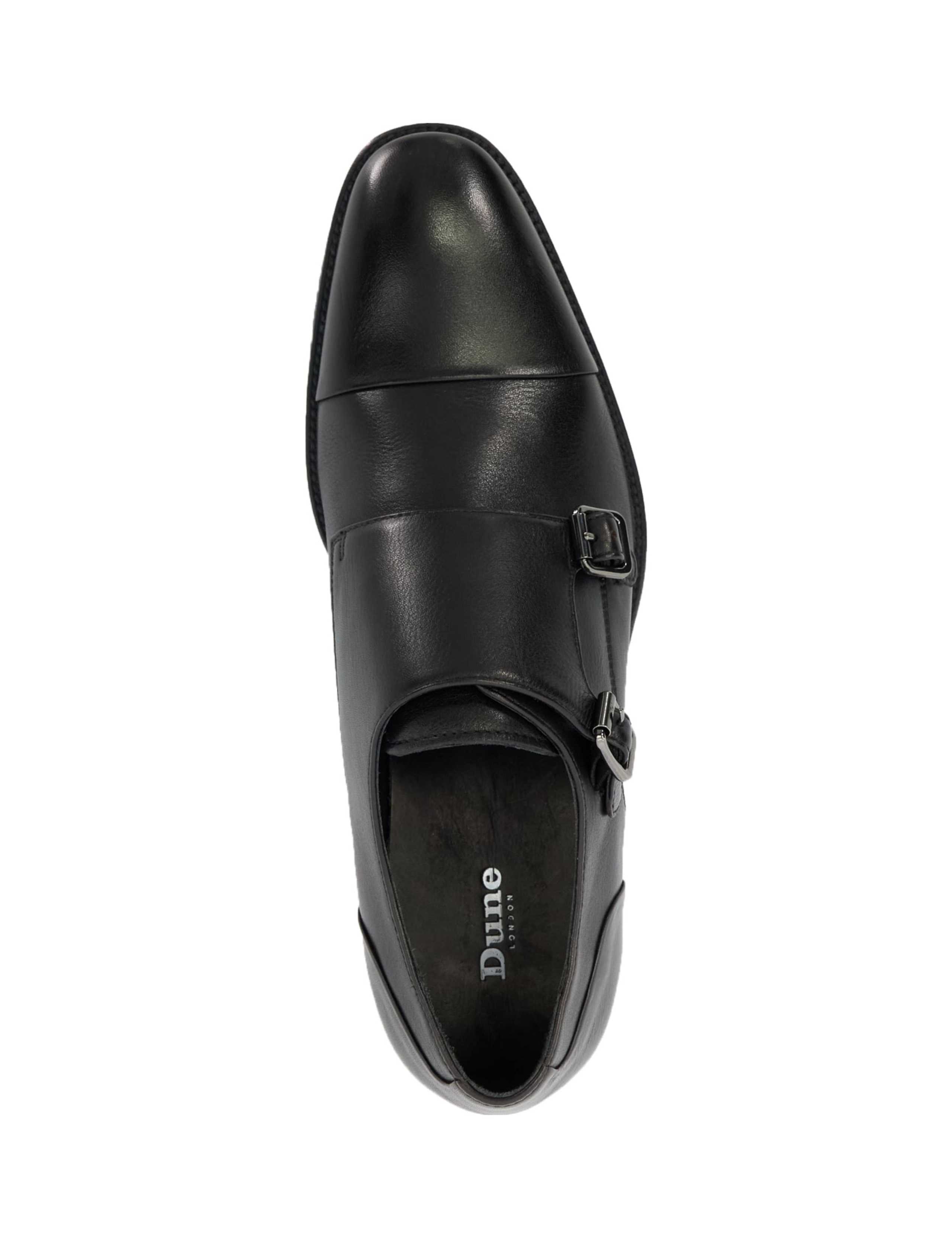 Wide Fit Leather Monk Strap Shoes 5 of 6