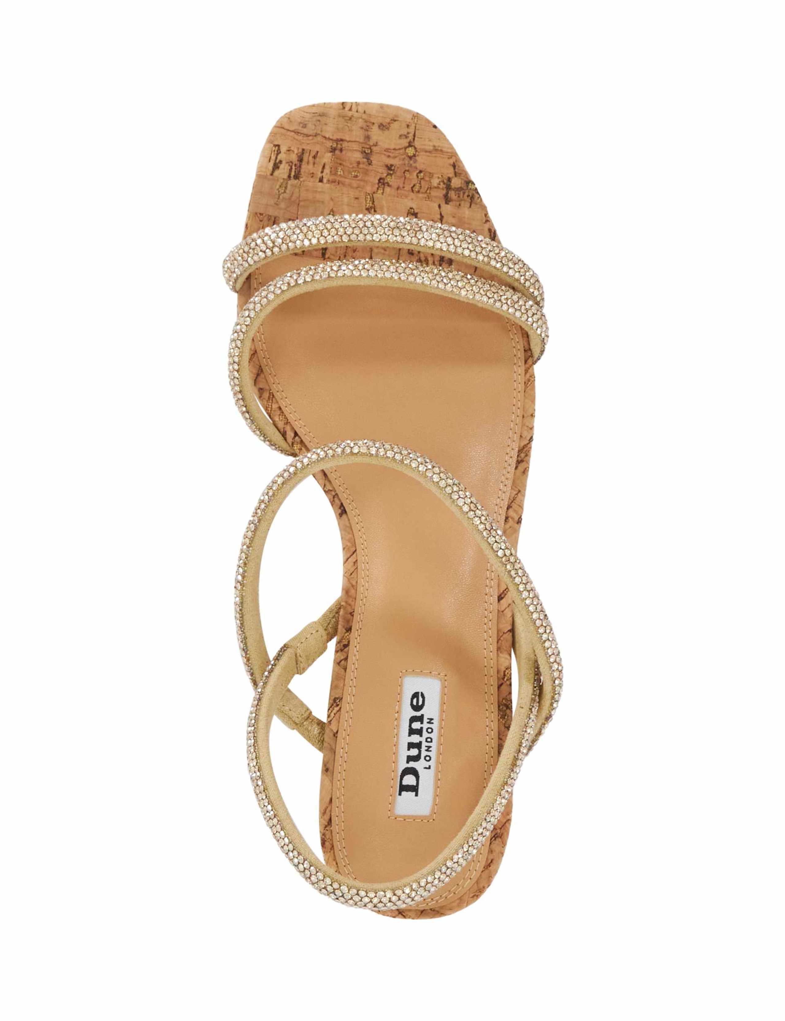 Sparkle Strappy Wedge Sandals 3 of 6