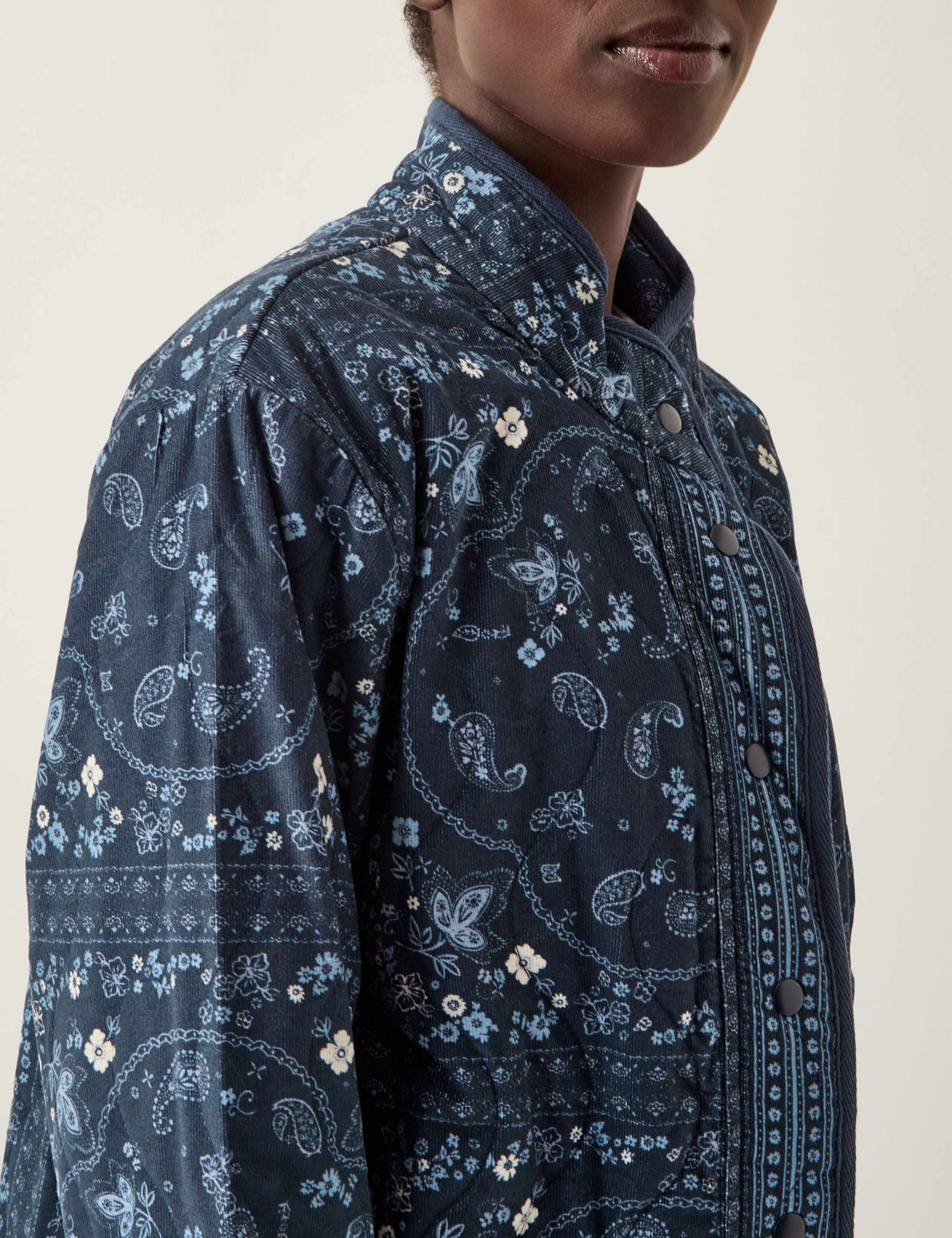 Cord Paisley Print Lightweight Jacket 4 of 4