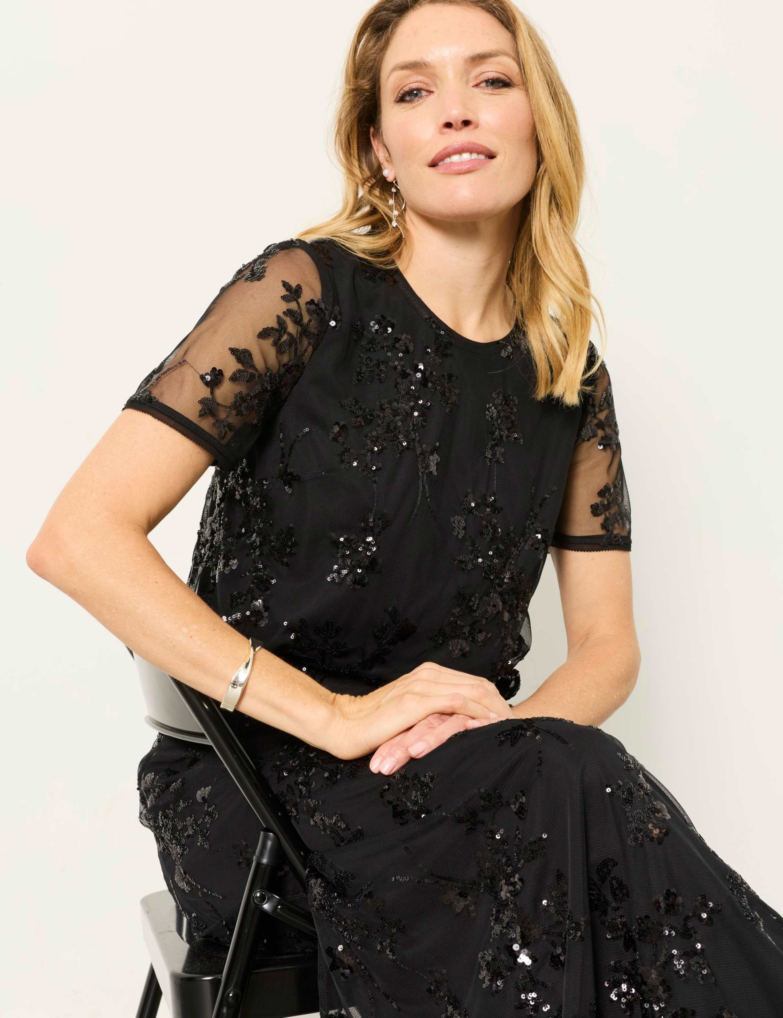 Sequin Embellished Top 5 of 6