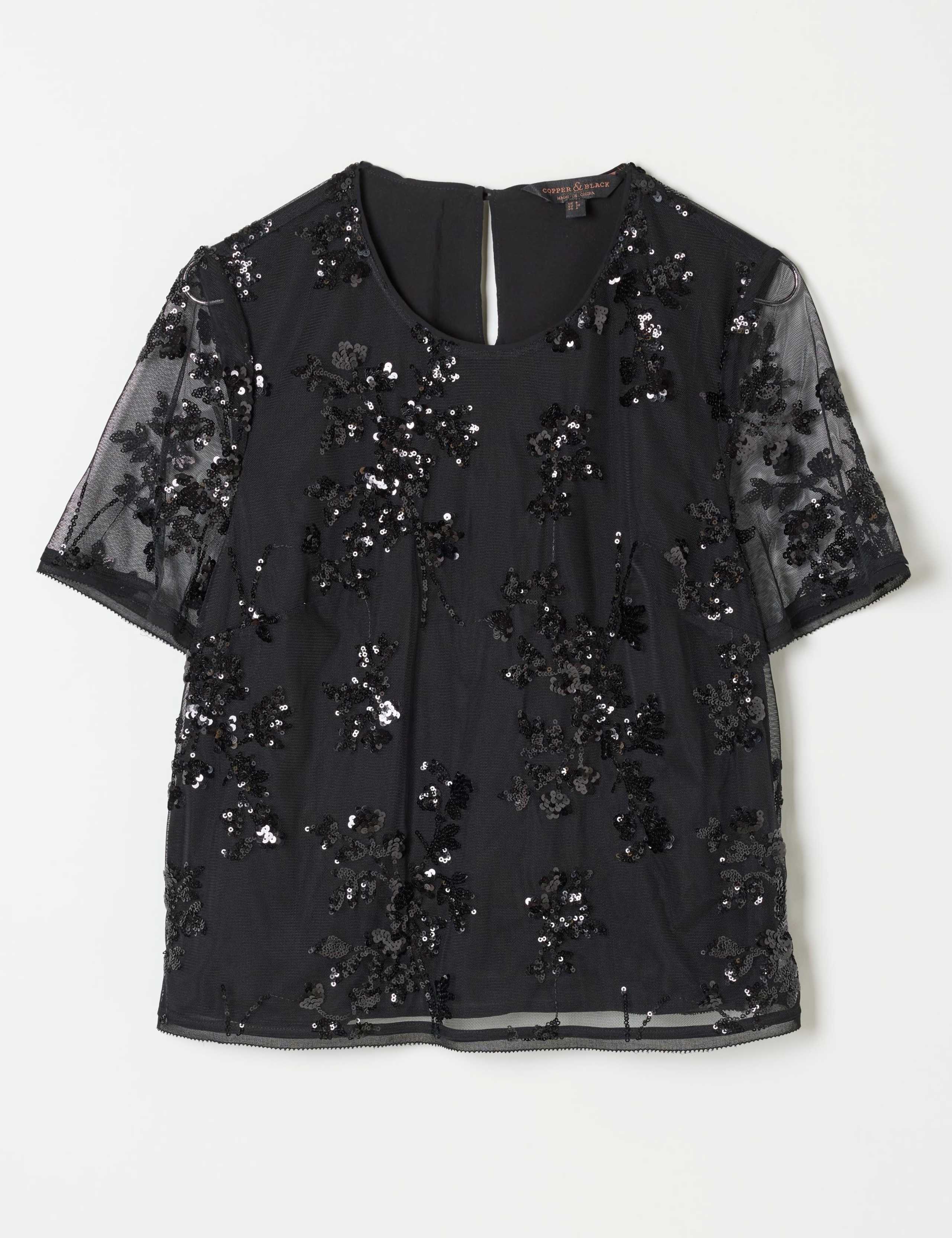 Sequin Embellished Top 2 of 6
