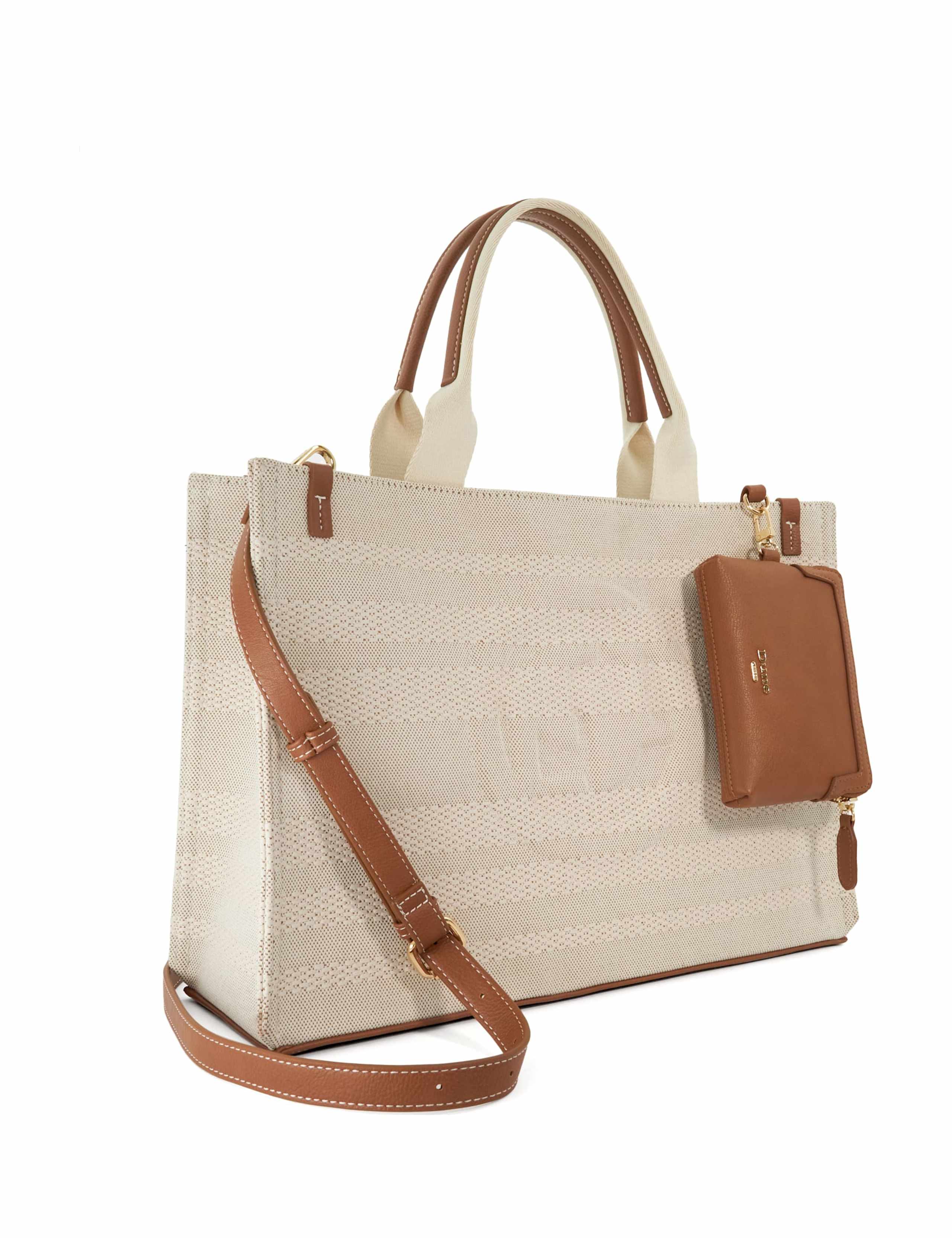 Canvas Striped Tote Bag 4 of 6