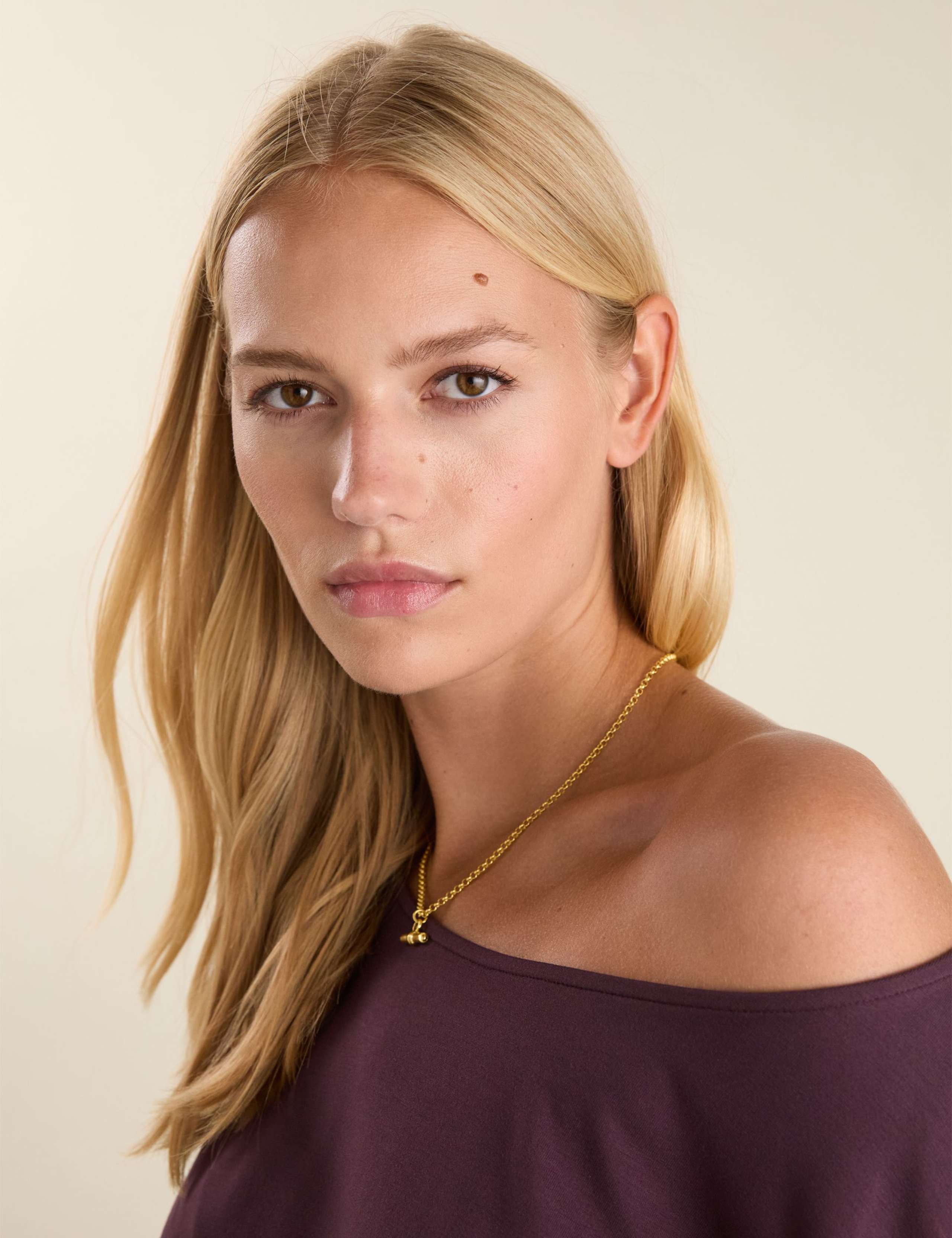 Jersey Slash Neck Midi Skater Dress 5 of 6