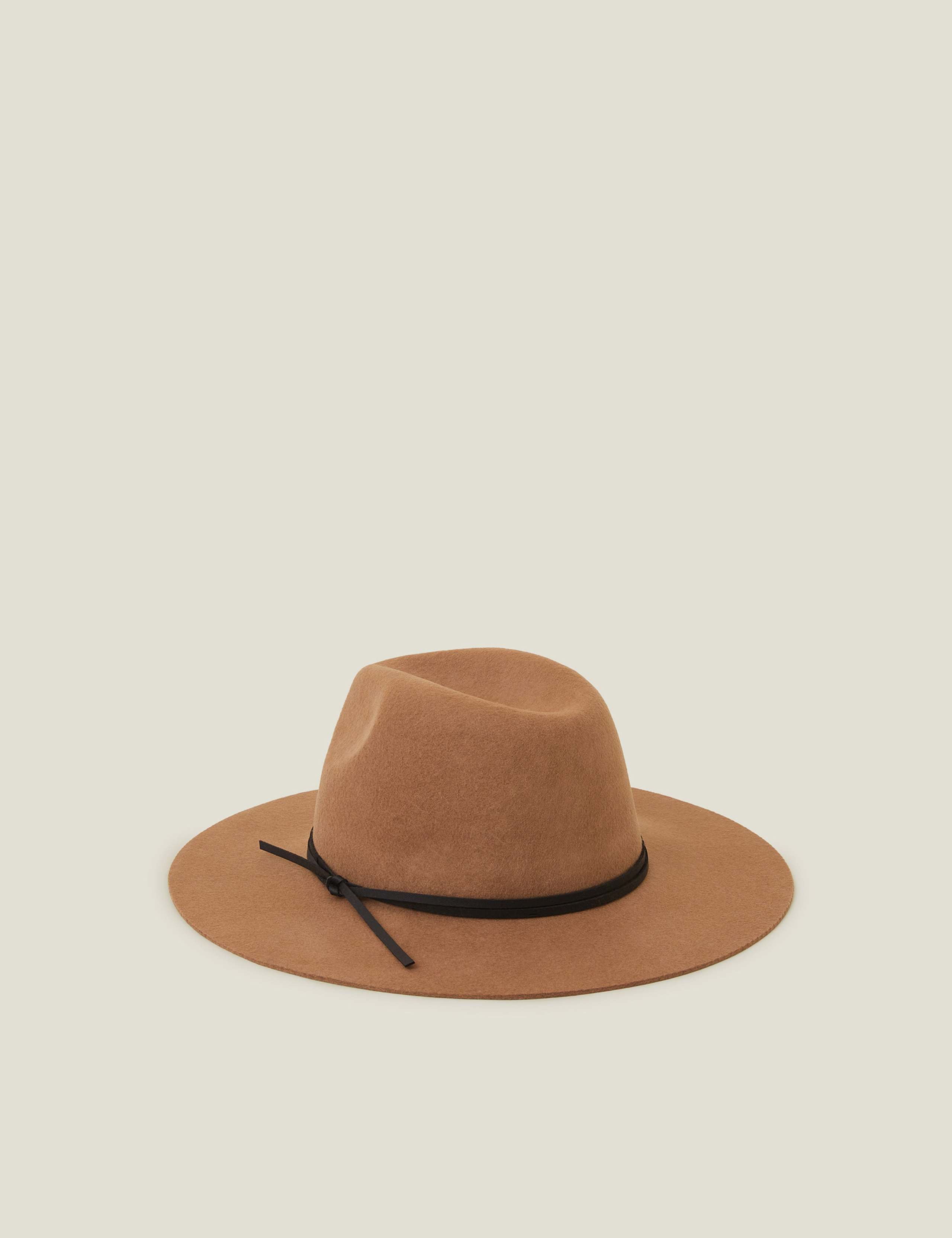 Pure Wool Fedora Hat 4 of 4