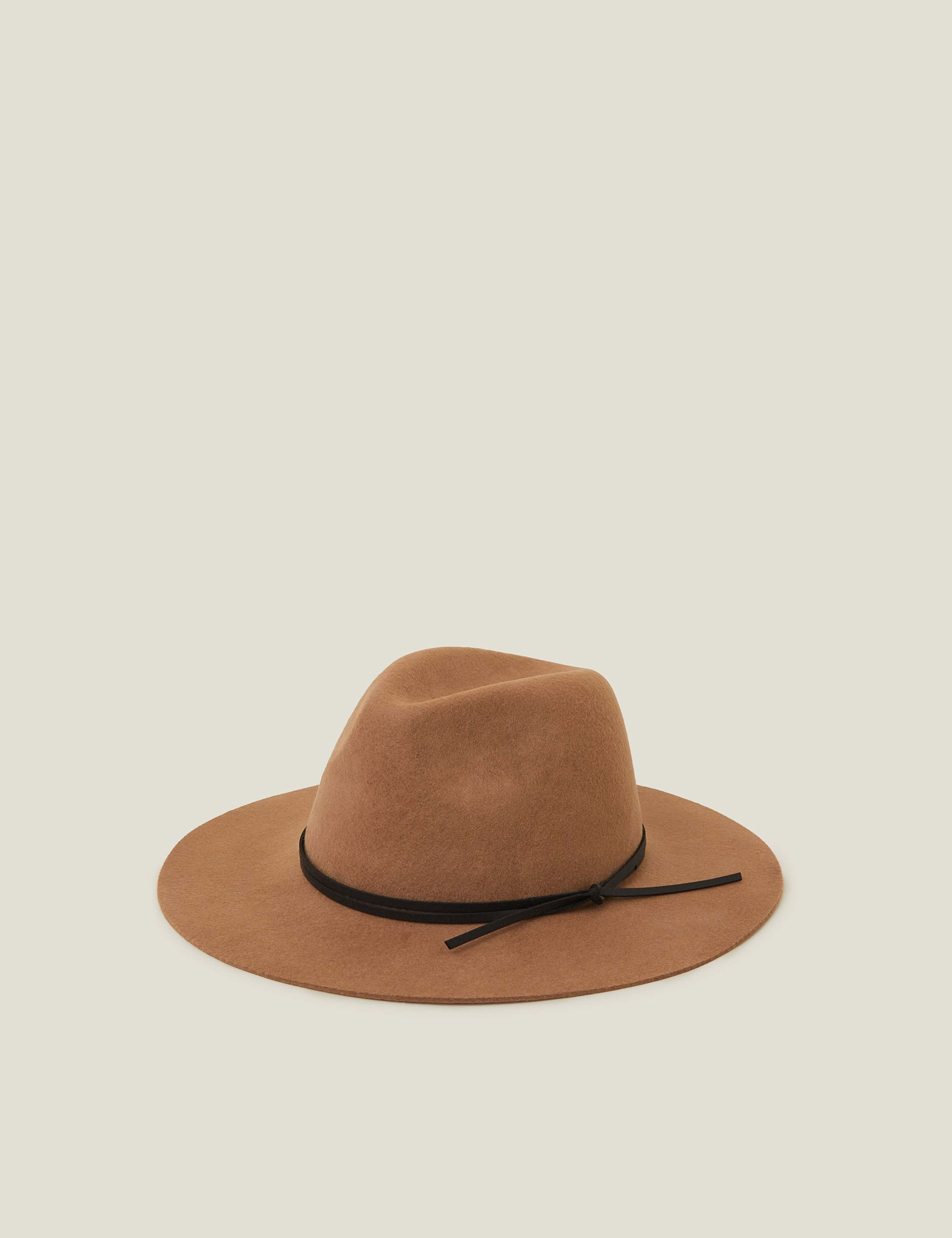 Pure Wool Fedora Hat 2 of 4