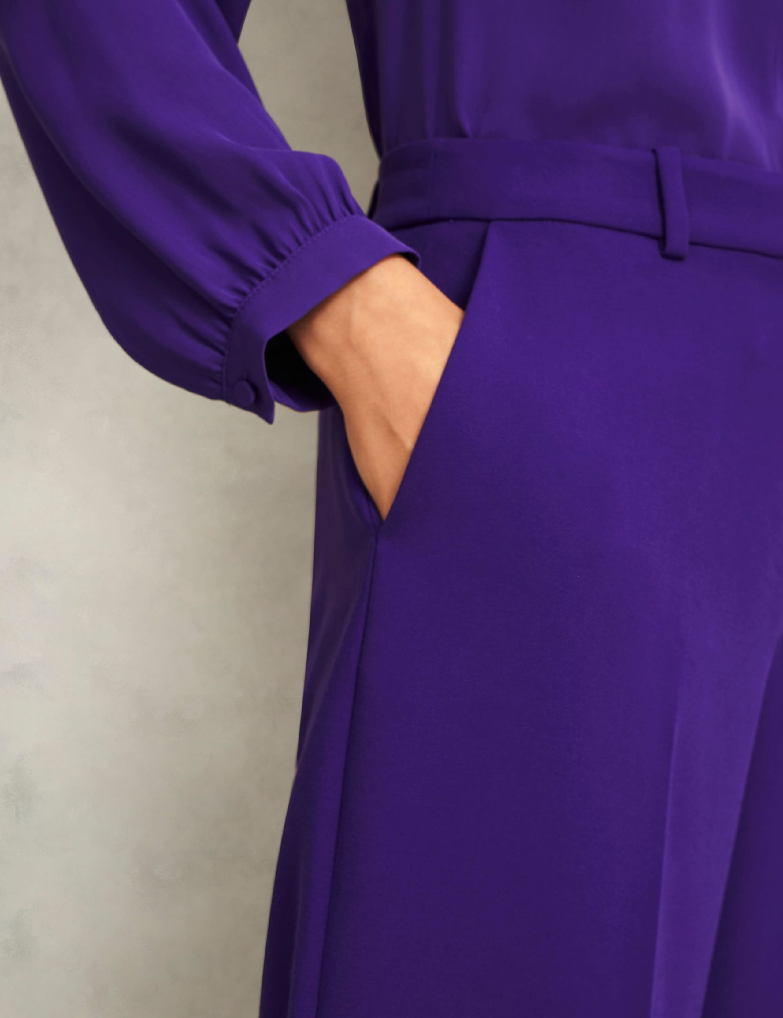 Pleated Flared Trousers 3 of 5