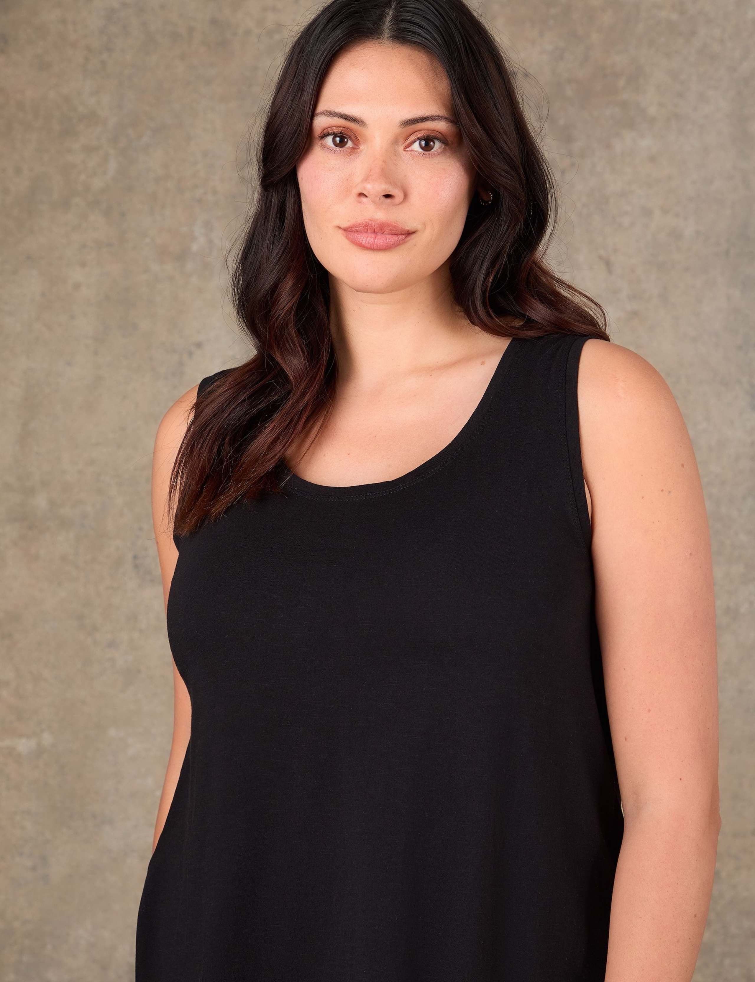 Pure Cotton Scoop Neck Vest 4 of 4