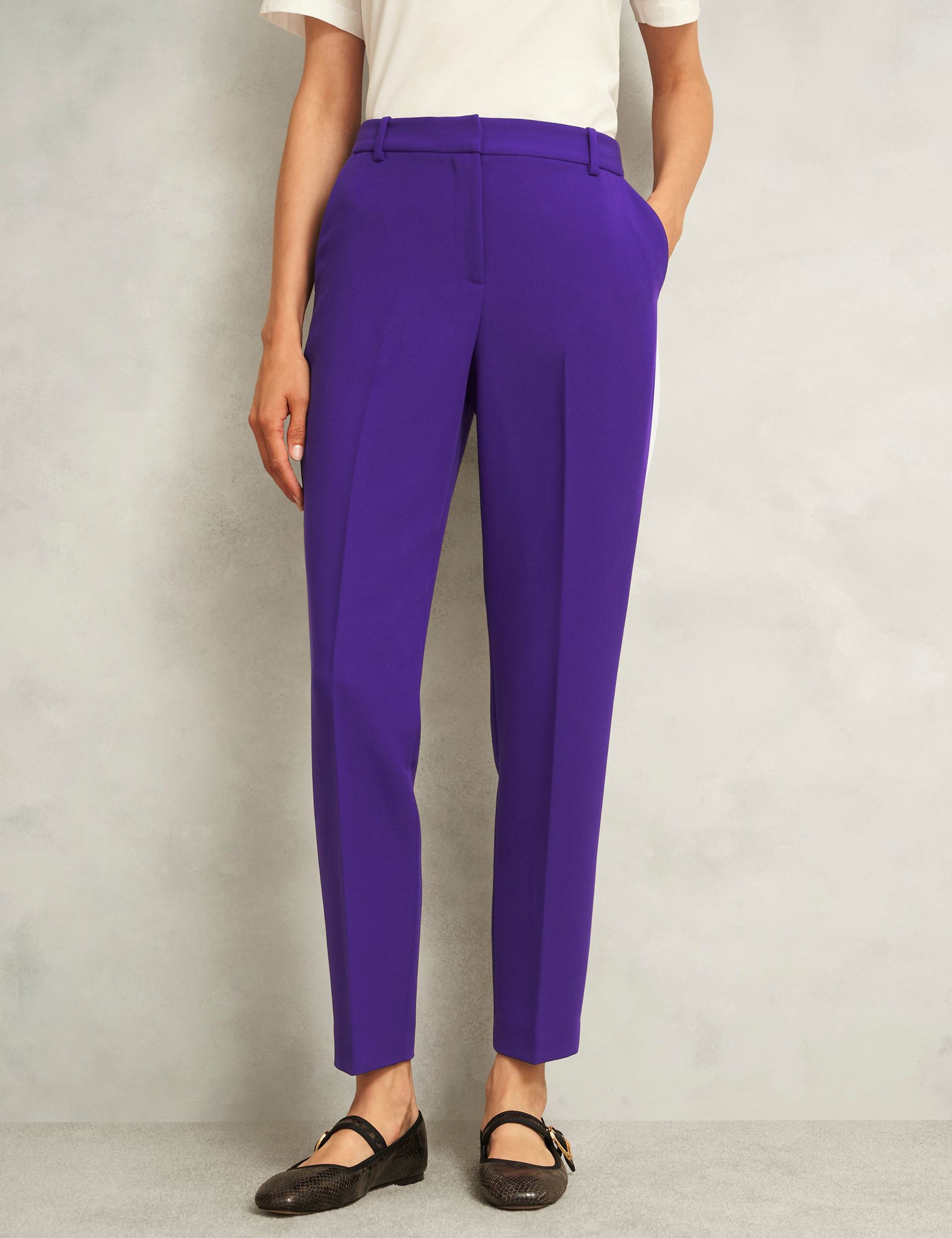 Tailored Tapered Ankle Grazer Trousers 4 of 5