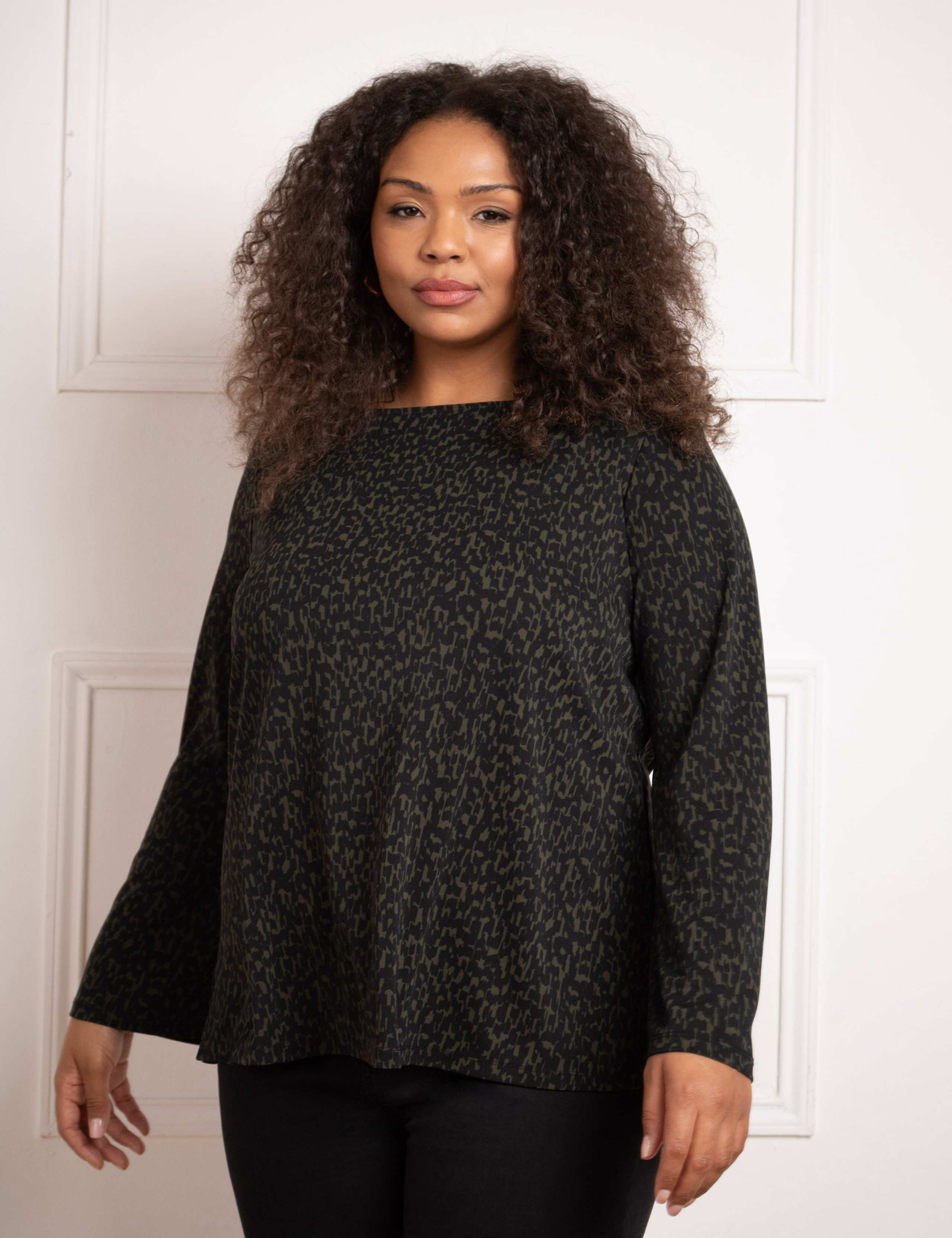 Jersey Printed Top 1 of 3