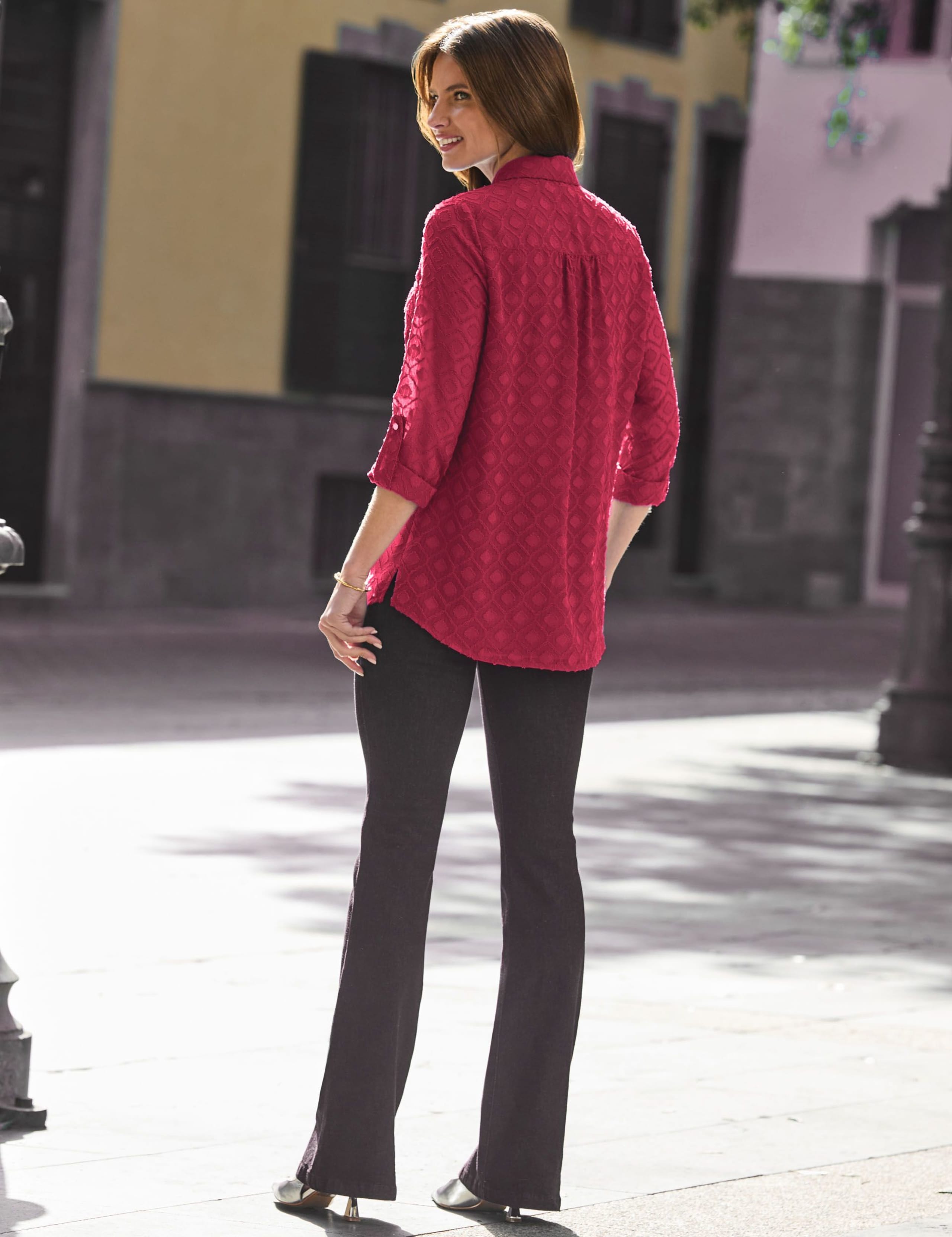 Textured Half Zip Tunic 3 of 4