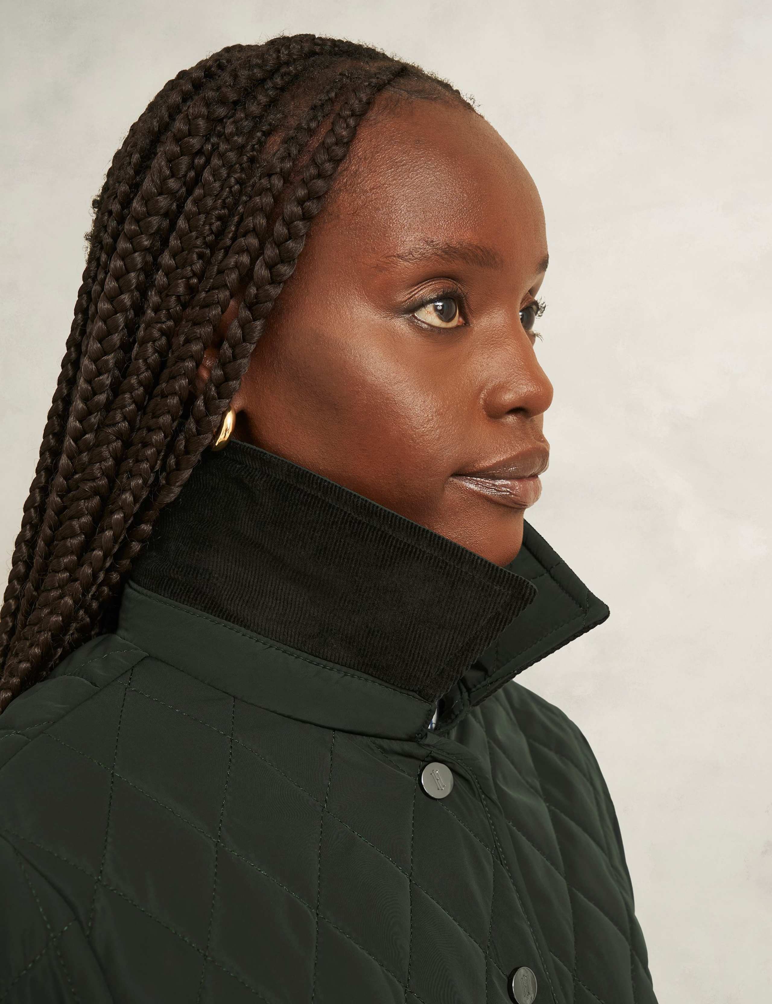 Lightweight Padded Collared Cropped Jacket 6 of 7