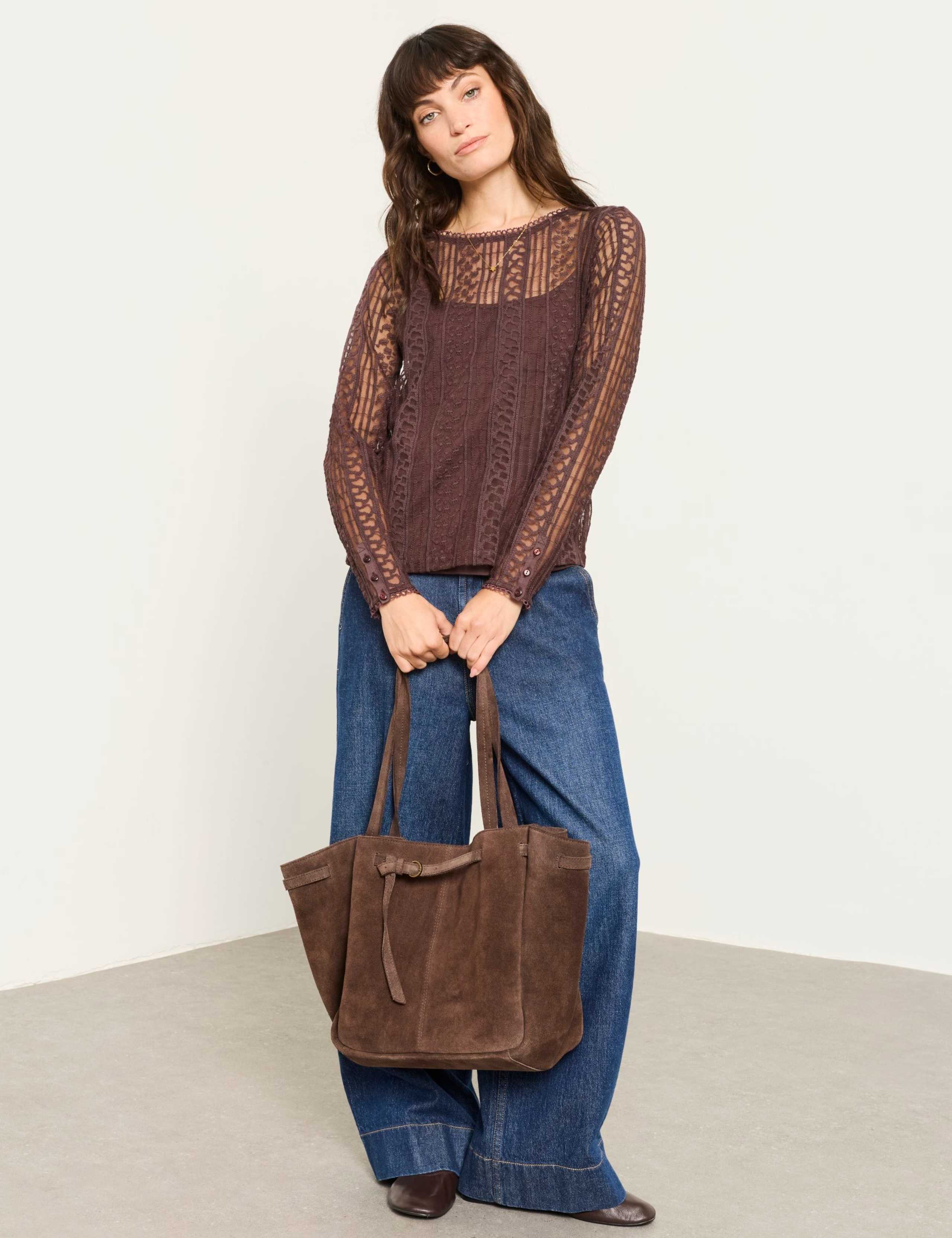 Lace Round Neck Top 4 of 7