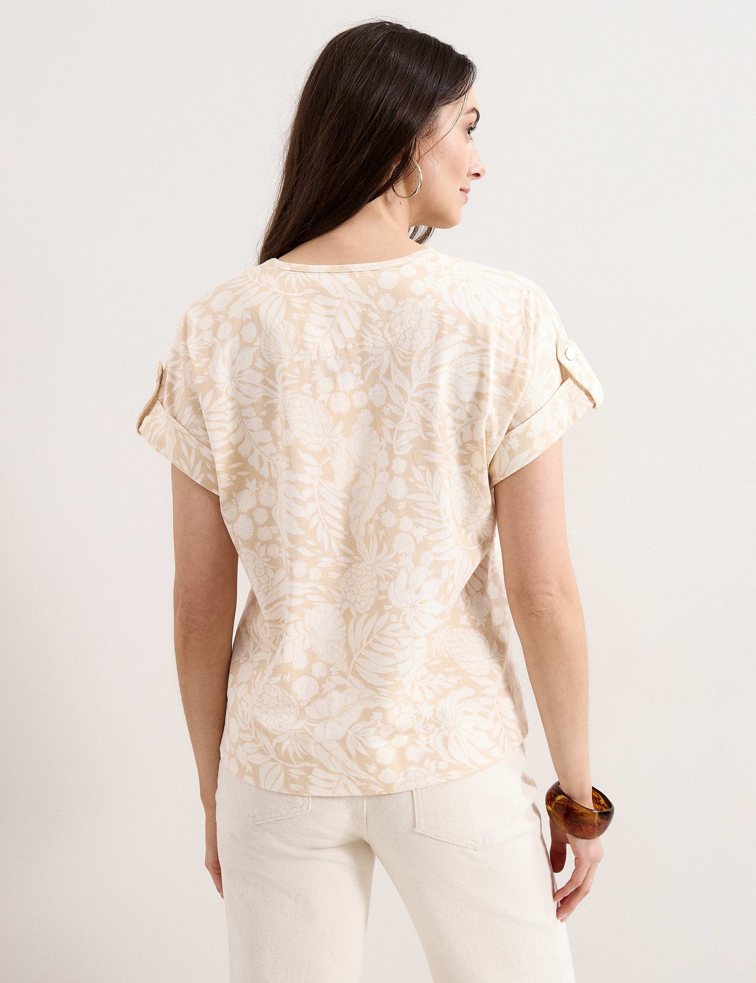 Pure Cotton Floral T-Shirt 3 of 6