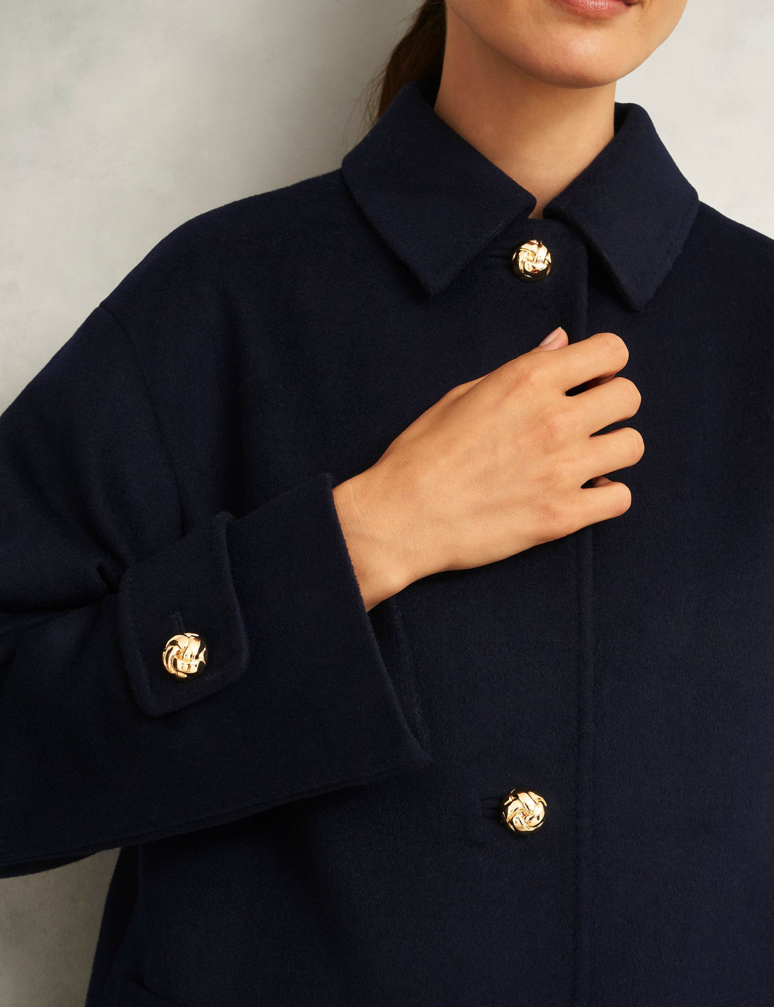 Wool Rich Short Coat 4 of 5